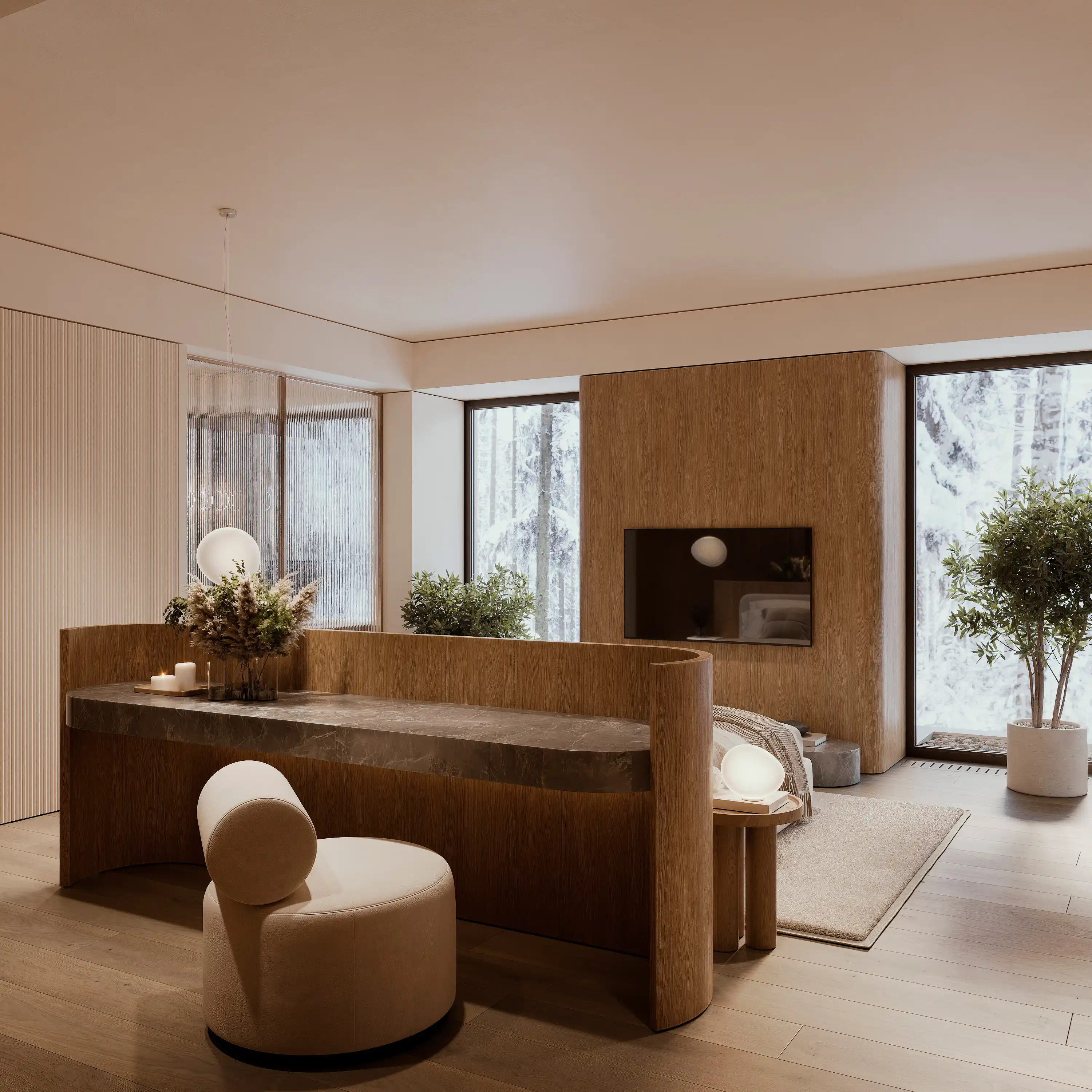 Загородный дом в Репино, 250 м² — Изображение №22 — 3D на Dprofile