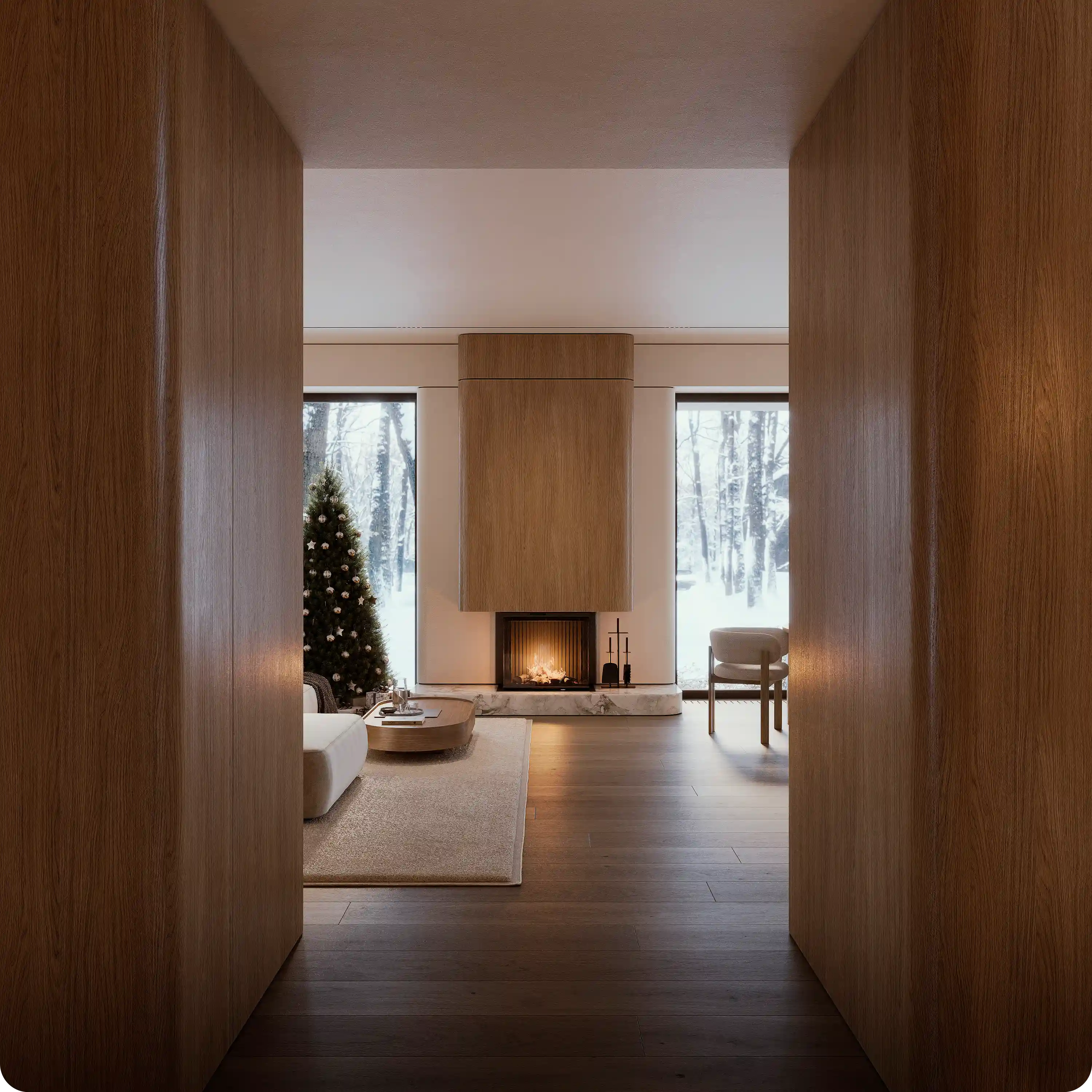 Загородный дом в Репино, 250 м² — Изображение №9 — 3D на Dprofile