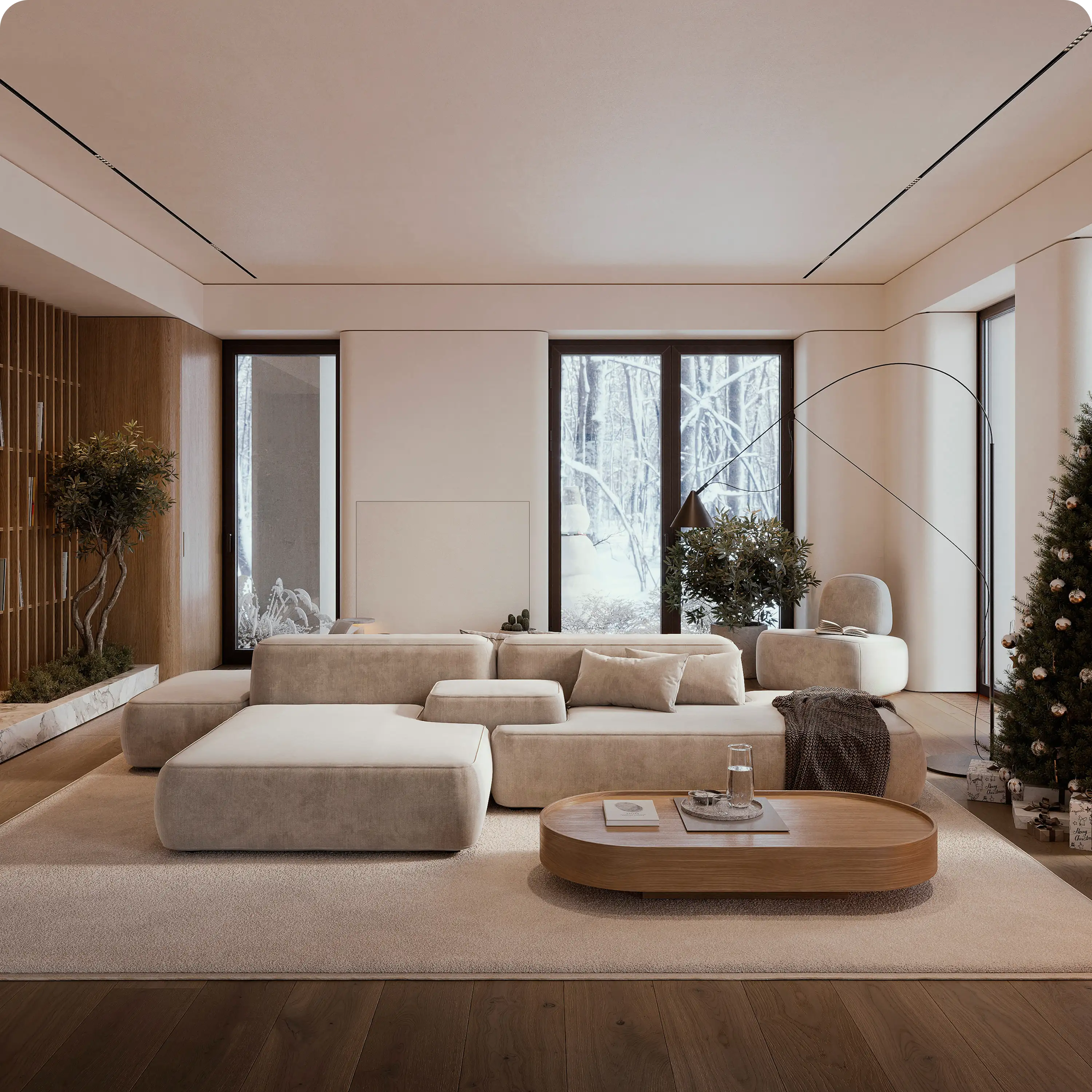 Загородный дом в Репино, 250 м² — Изображение №10 — 3D на Dprofile