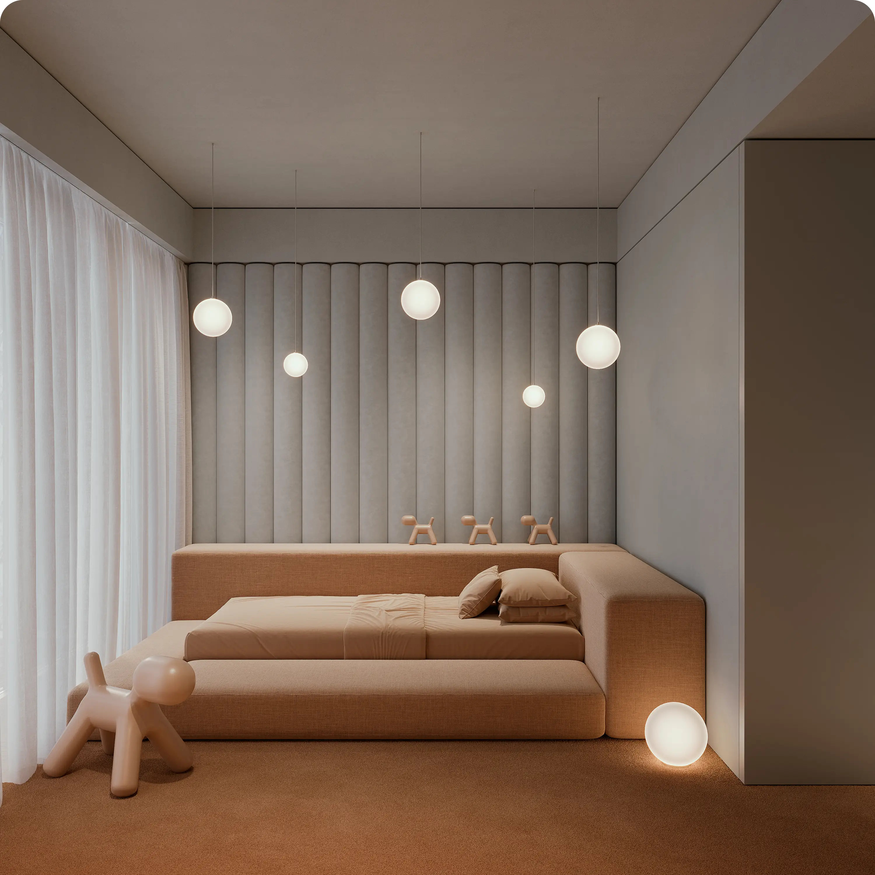 Загородный дом в Репино, 250 м² — Изображение №44 — 3D на Dprofile