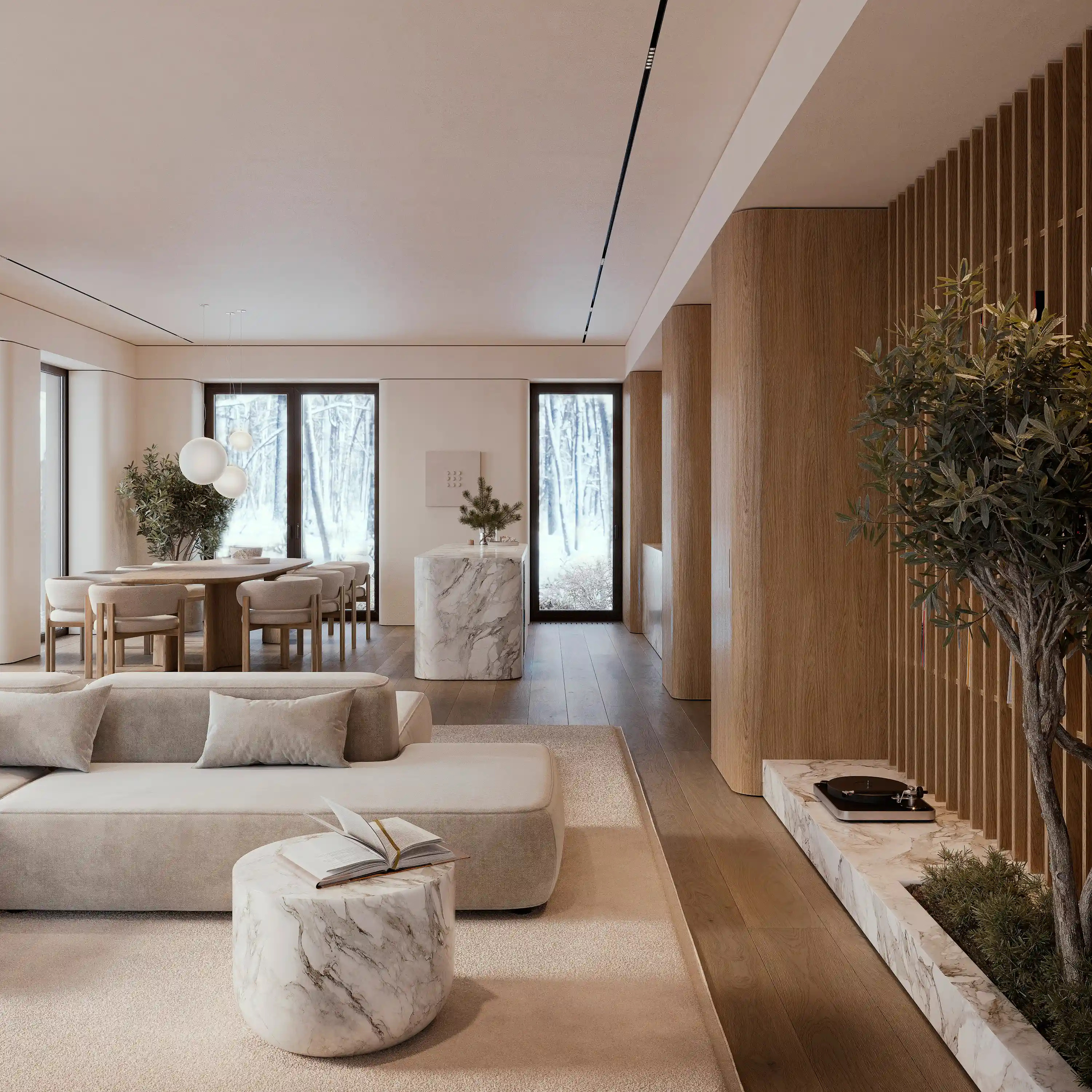 Загородный дом в Репино, 250 м² — Изображение №14 — 3D на Dprofile
