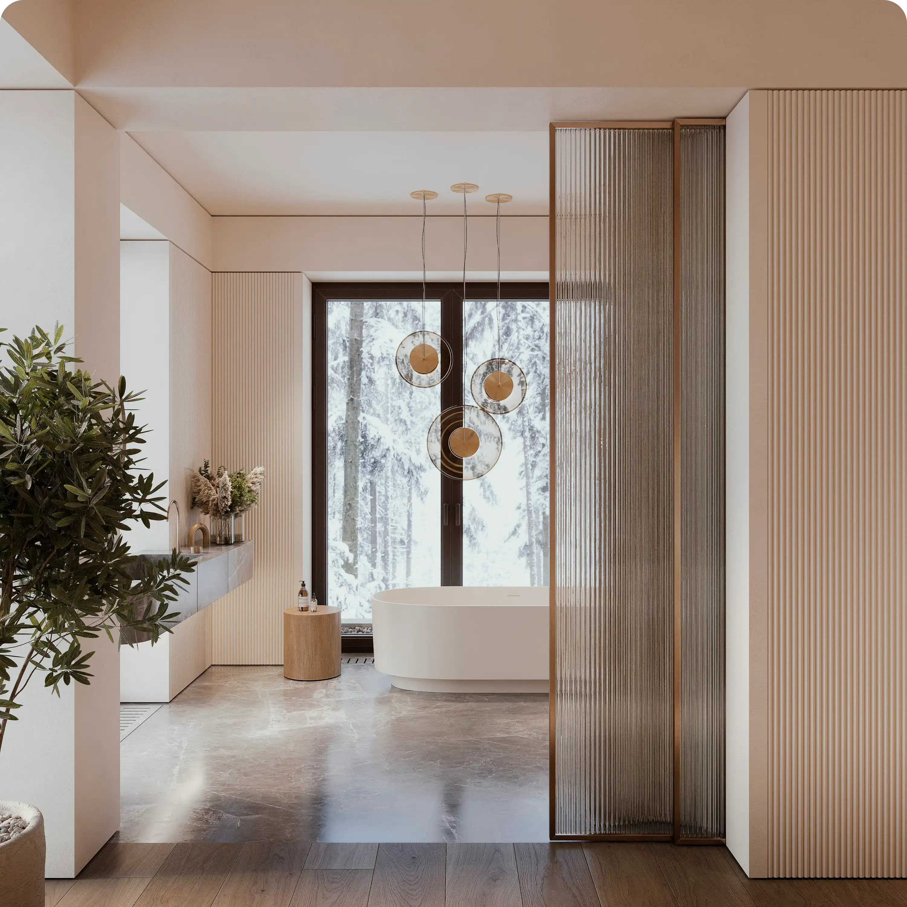 Загородный дом в Репино, 250 м² — Изображение №27 — 3D на Dprofile