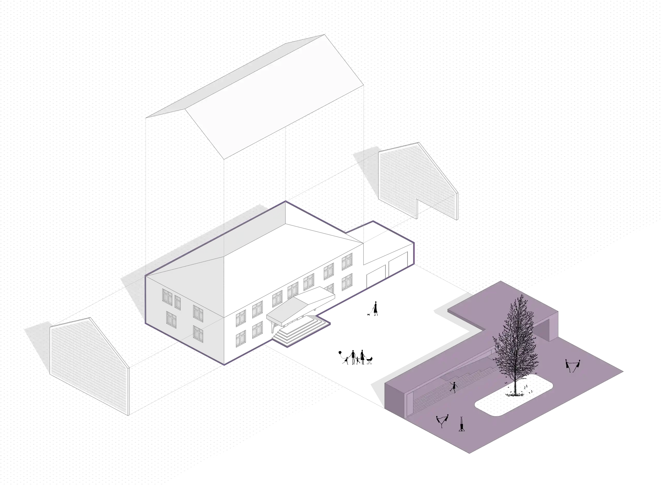 Молодежный центр в Новой Усмани, 500 м² — Изображение №5 — Брендинг, 3D на Dprofile