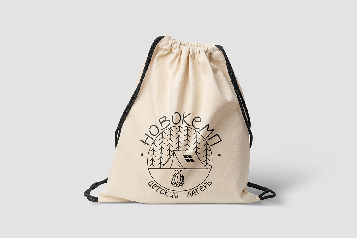 Мерч детского лагеря — Изображение №14 — Брендинг, Графика на Dprofile