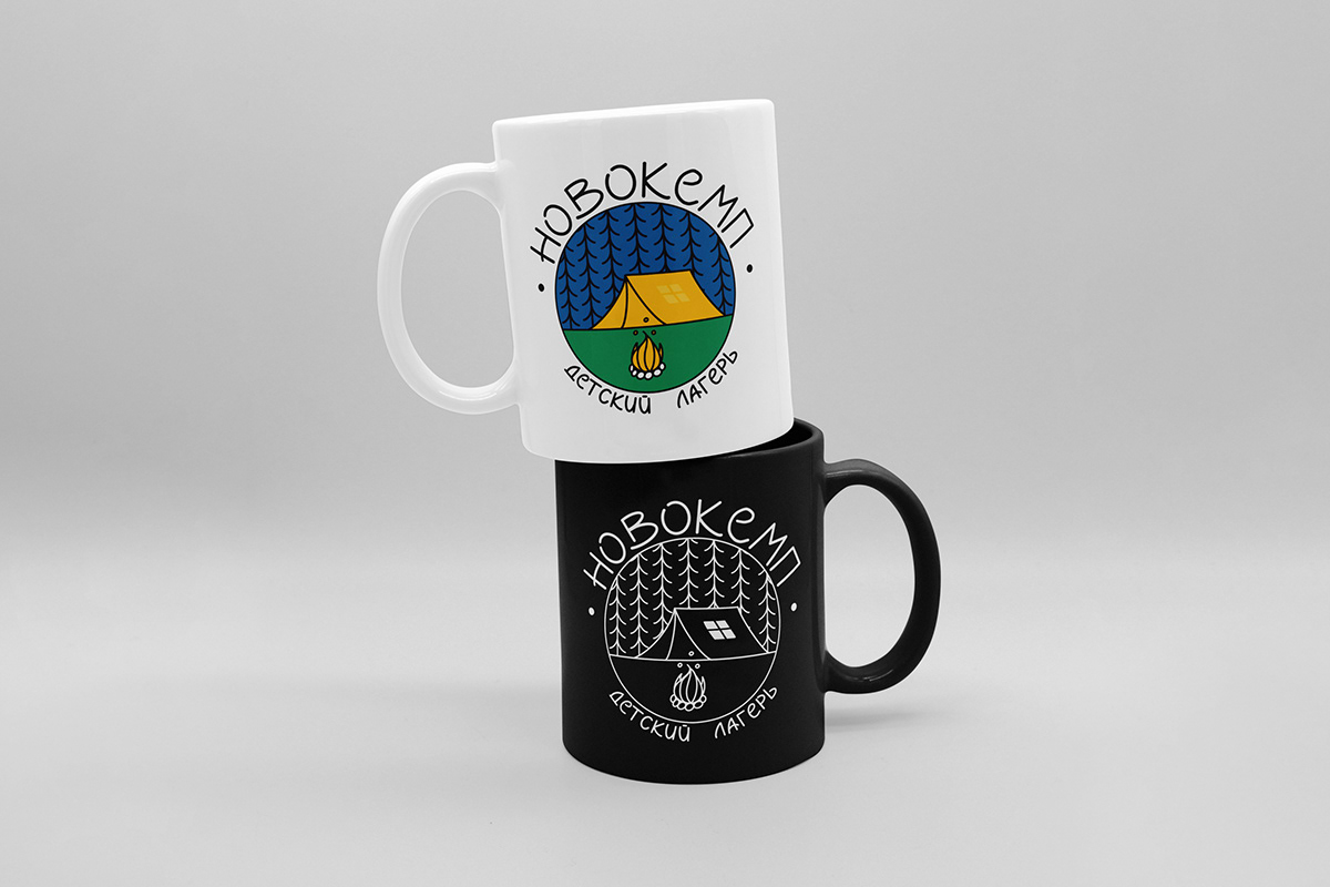 Мерч детского лагеря — Изображение №10 — Брендинг, Графика на Dprofile