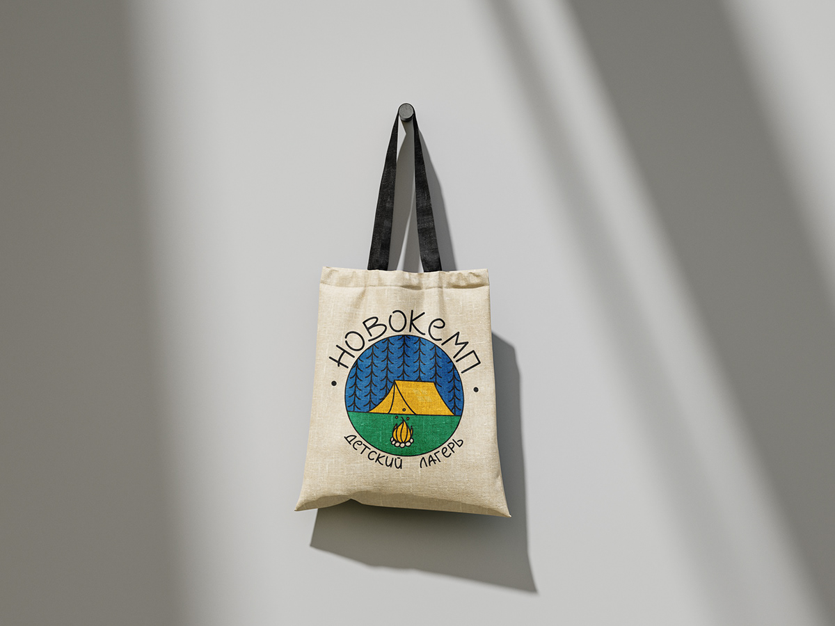 Мерч детского лагеря — Изображение №13 — Брендинг, Графика на Dprofile