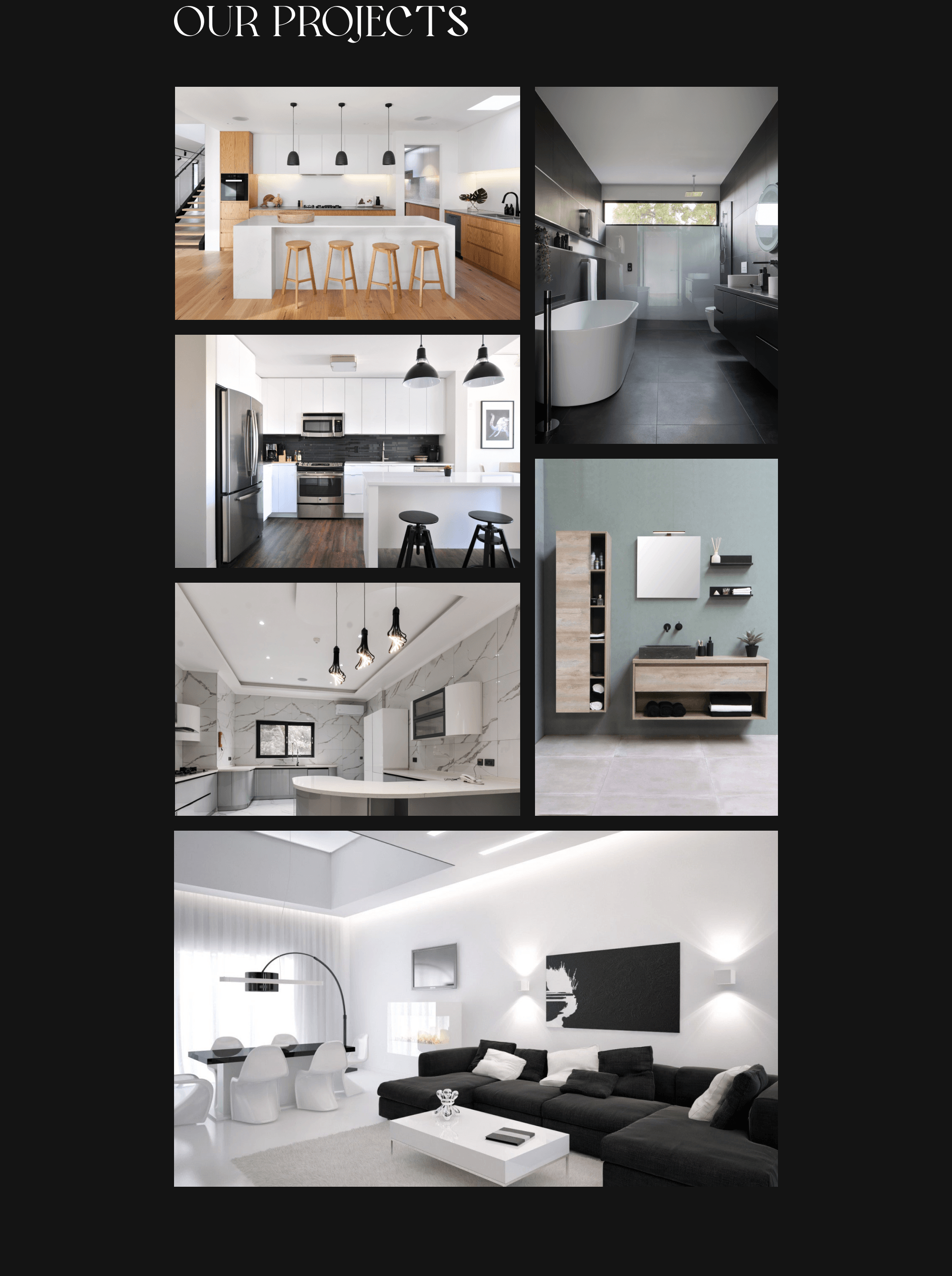 Landing page for interior design studio — Изображение №8 — Интерфейсы на Dprofile