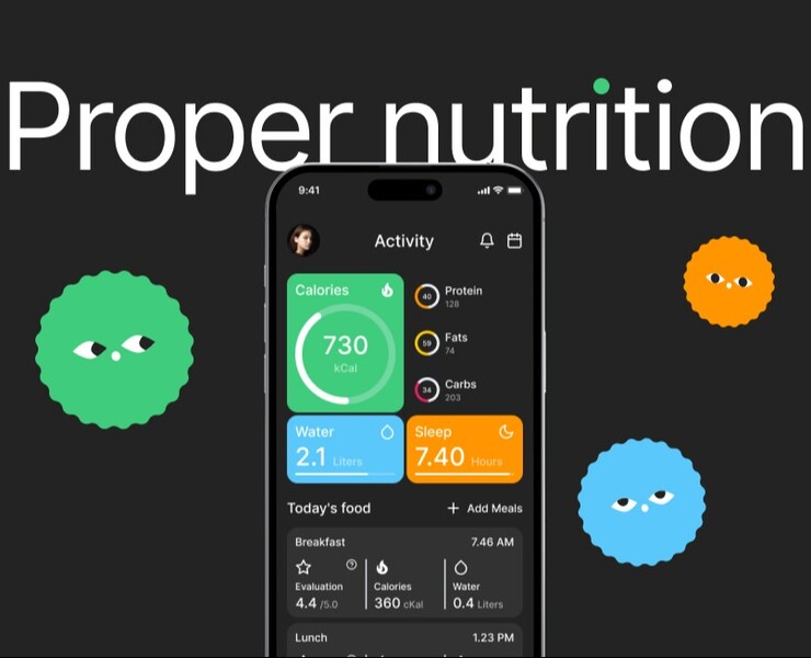 Proper nutrition | mobile app — Интерфейсы на Dprofile