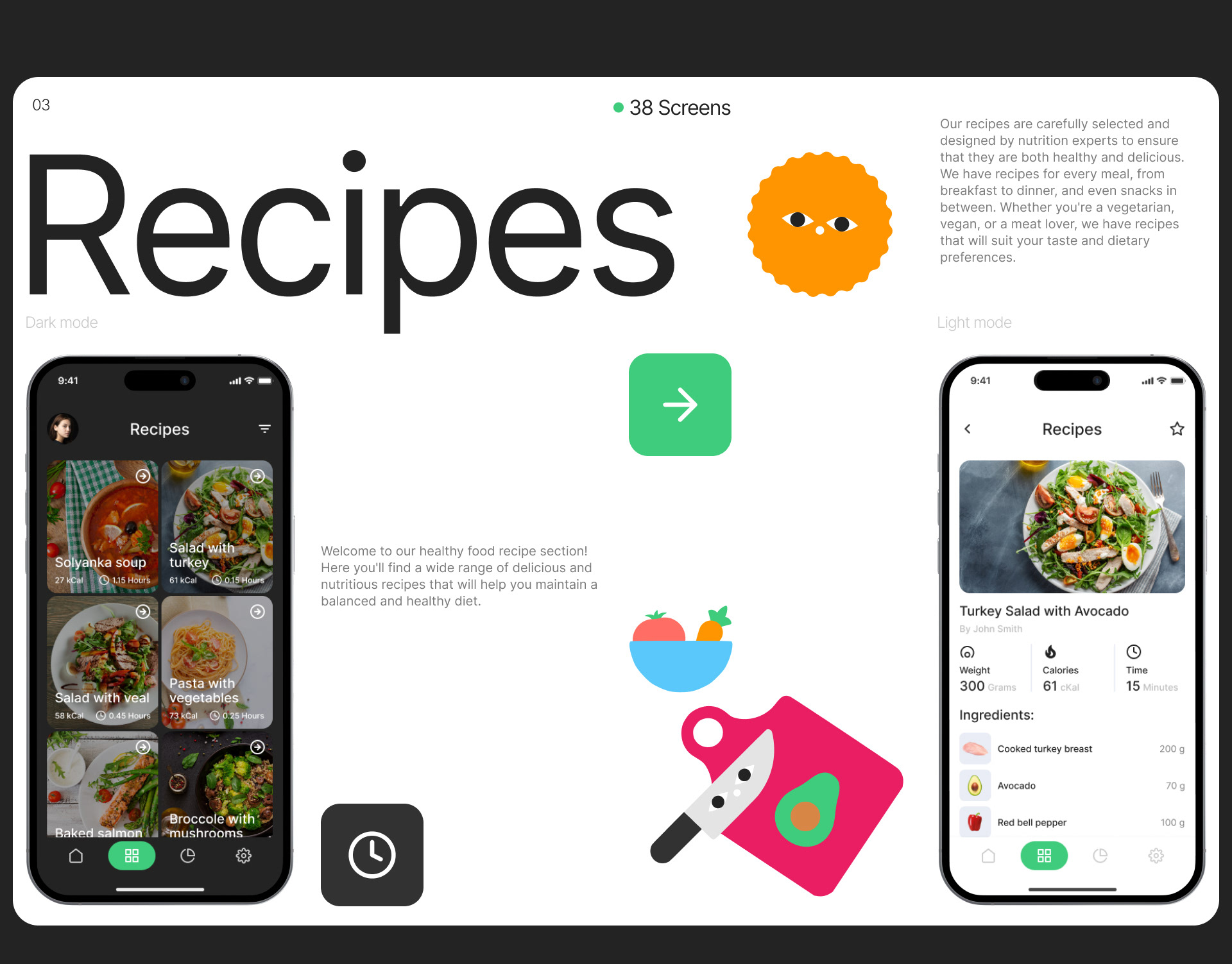 Proper nutrition | mobile app — Изображение №8 — Интерфейсы на Dprofile
