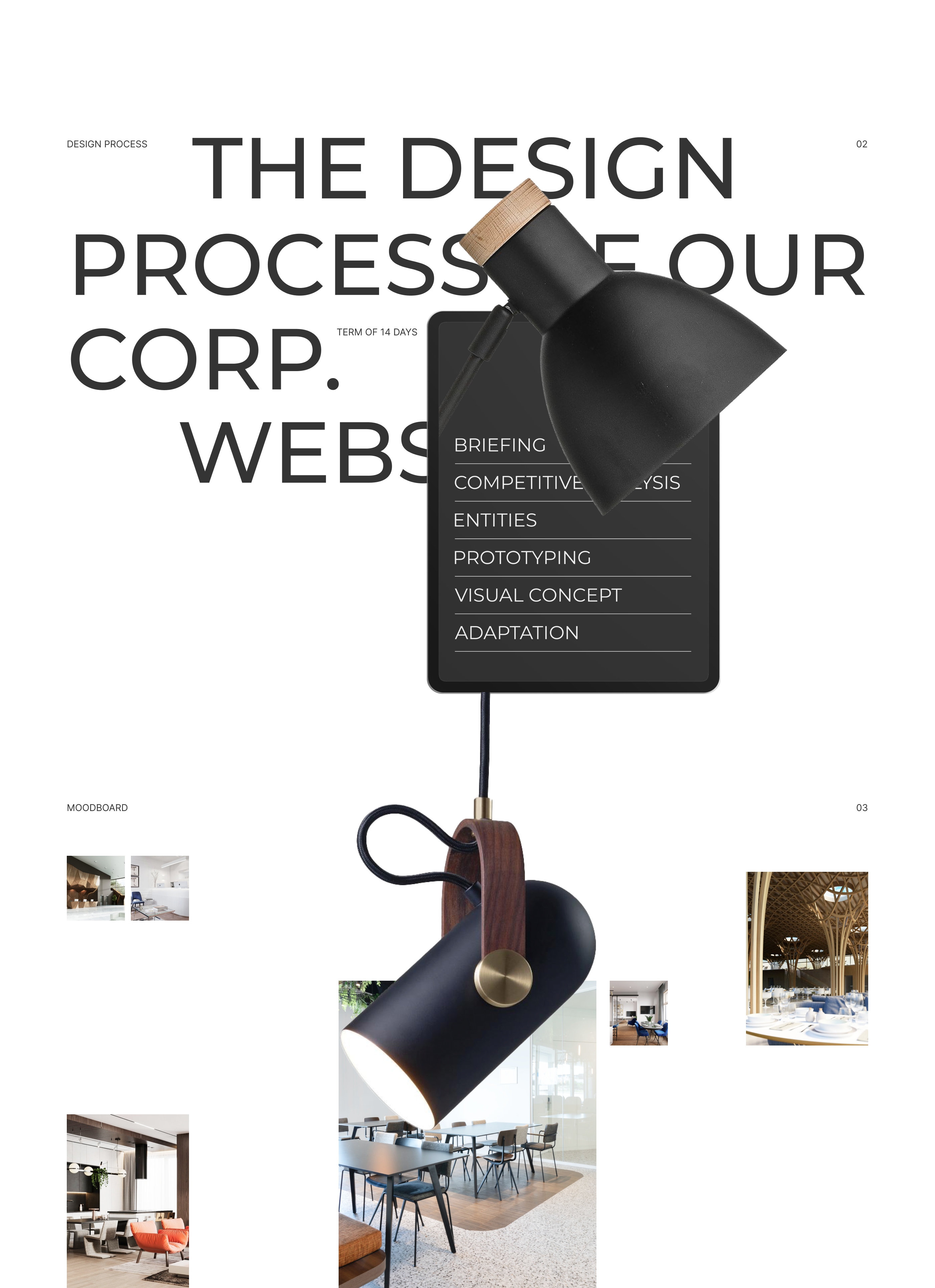Interior design | Corporate website — Изображение №2 — Маркетинг, Интерфейсы на Dprofile