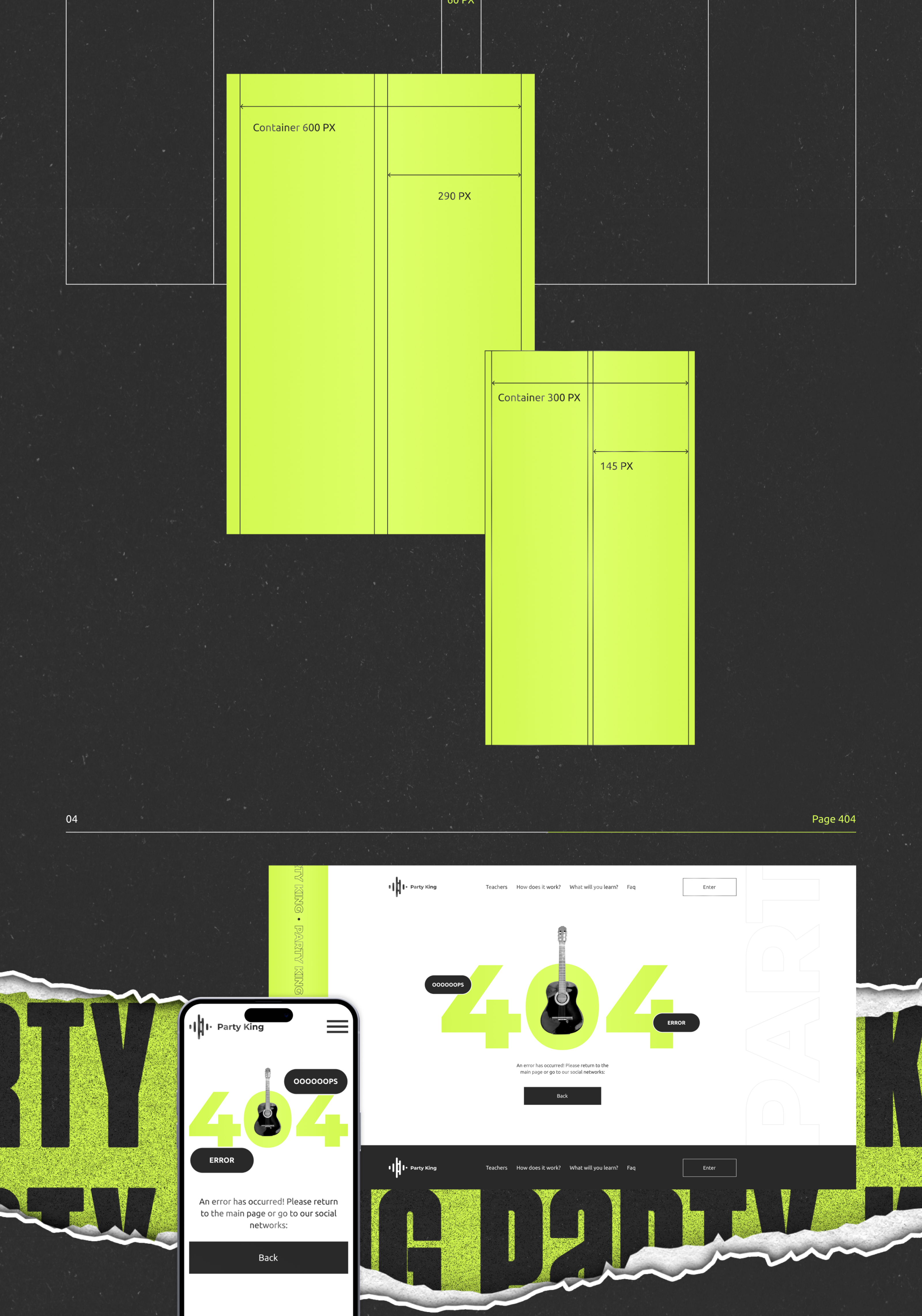 Music education | Landing page | Guitarist — Изображение №8 — Маркетинг, Интерфейсы на Dprofile