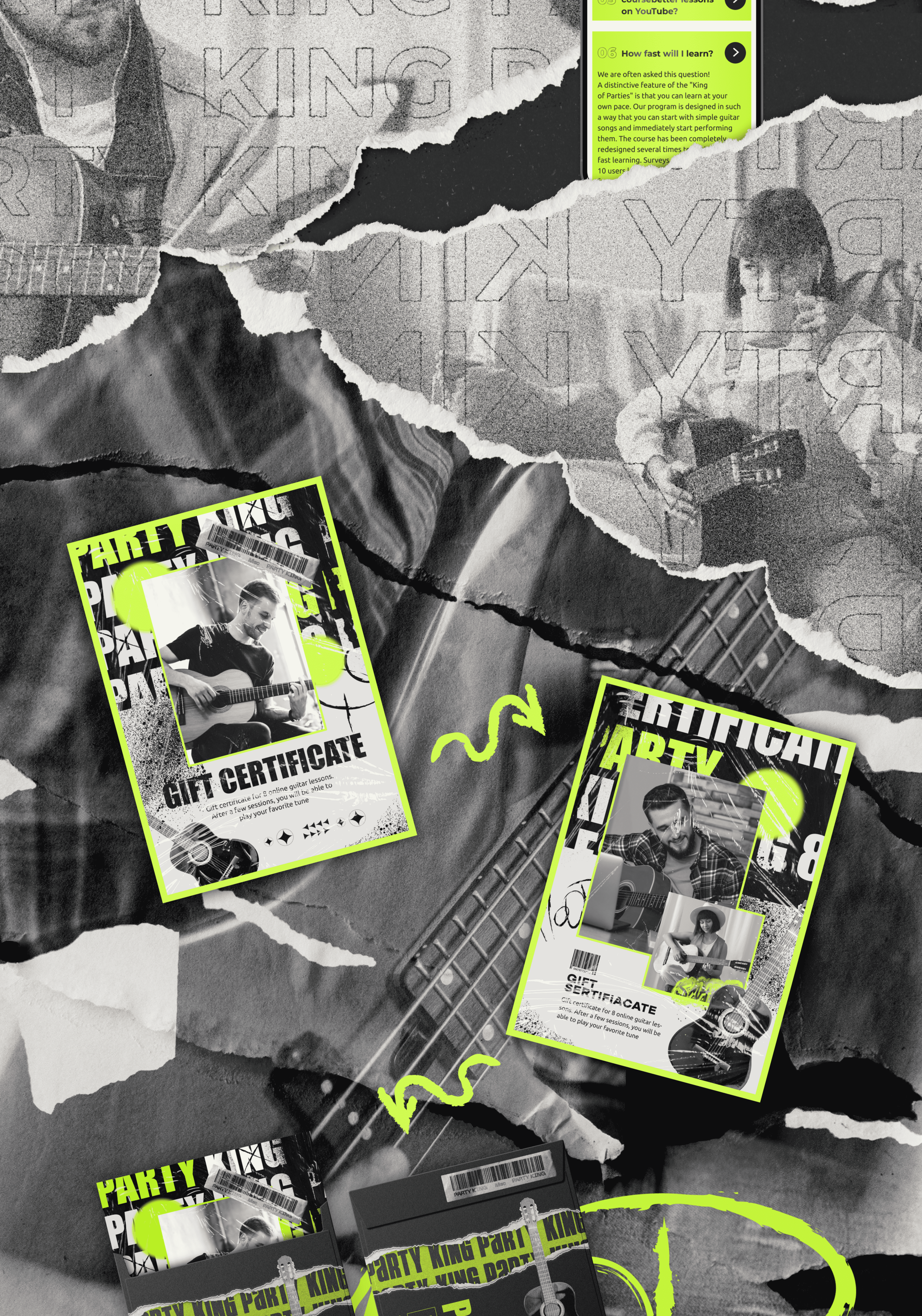 Music education | Landing page | Guitarist — Изображение №6 — Маркетинг, Интерфейсы на Dprofile