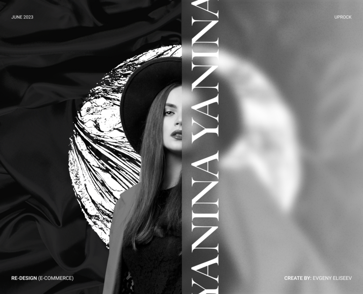 Yanina Fashion | E-commerce — Интерфейсы, Маркетинг на Dprofile