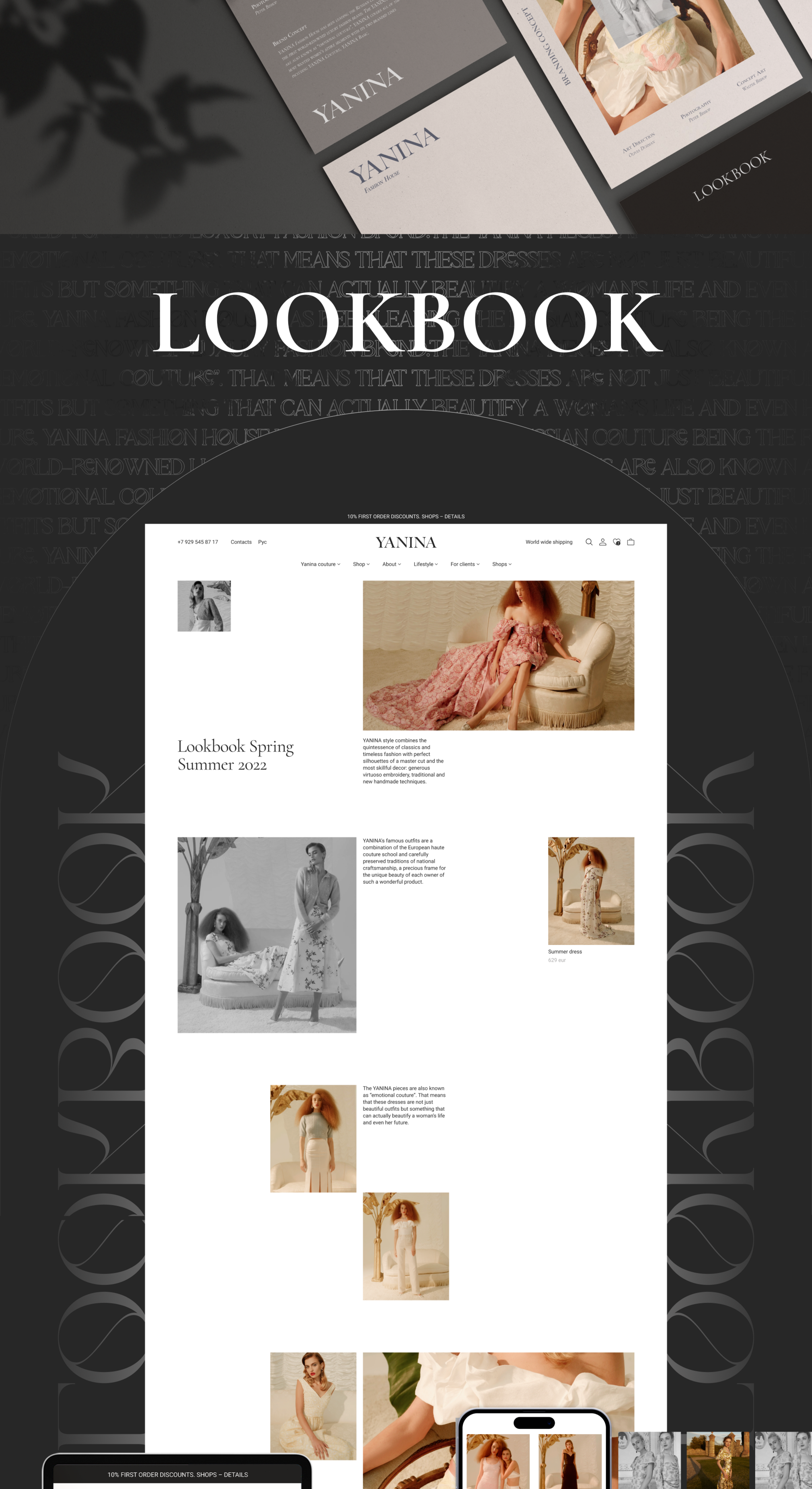 Yanina Fashion | E-commerce — Изображение №7 — Маркетинг, Интерфейсы на Dprofile