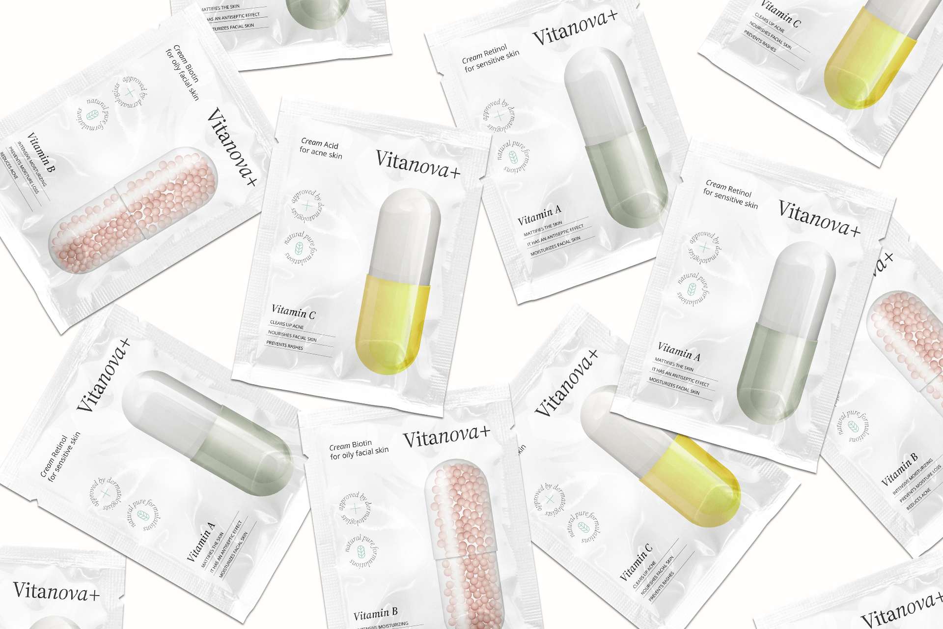Medical cosmetics Vitanova+ — Изображение №5 — Брендинг на Dprofile