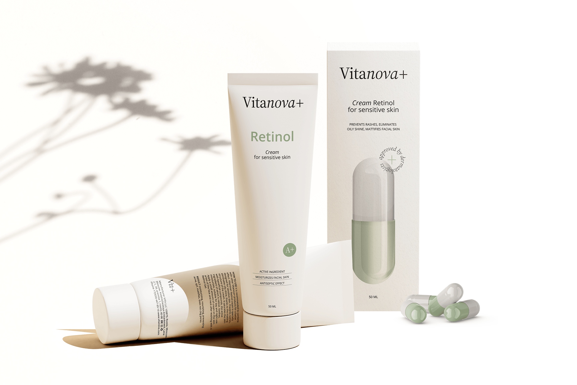Medical cosmetics Vitanova+ — Изображение №1 — Брендинг на Dprofile