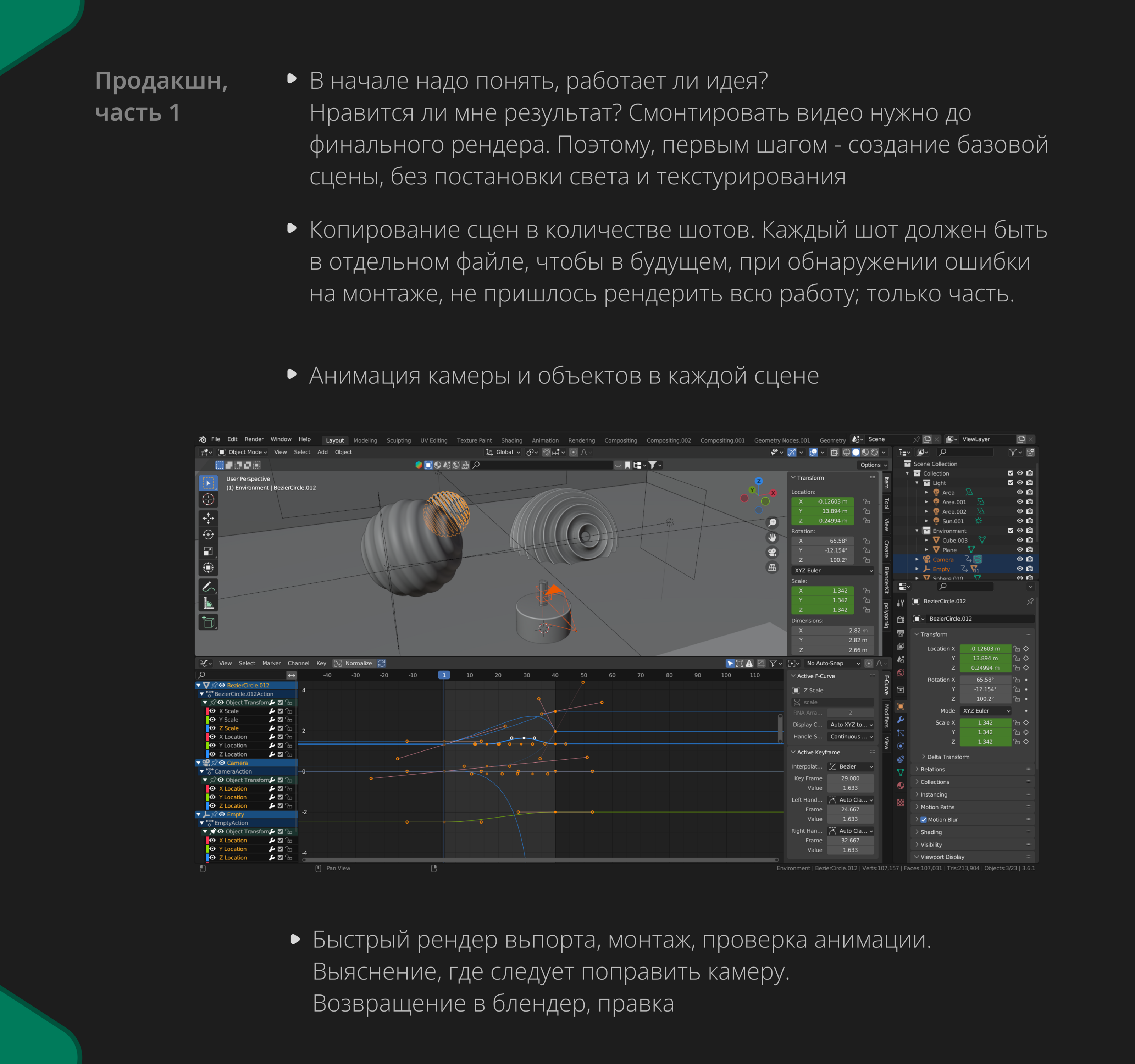 3D motion design | METAMORPHOSIS | Blender — Изображение №5 — 3D, Анимация на Dprofile