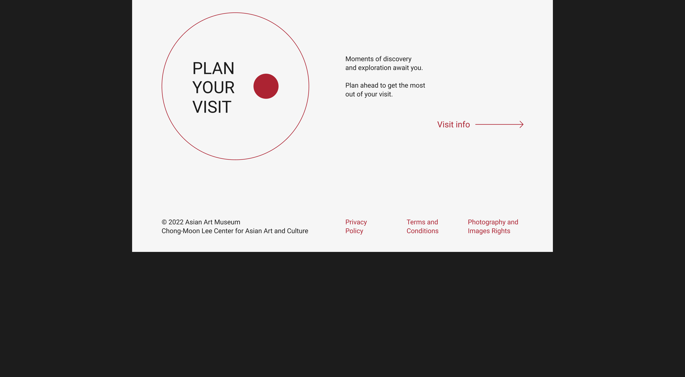 The Asian Art Museum Redesign Concept — Изображение №13 — Интерфейсы, Брендинг на Dprofile