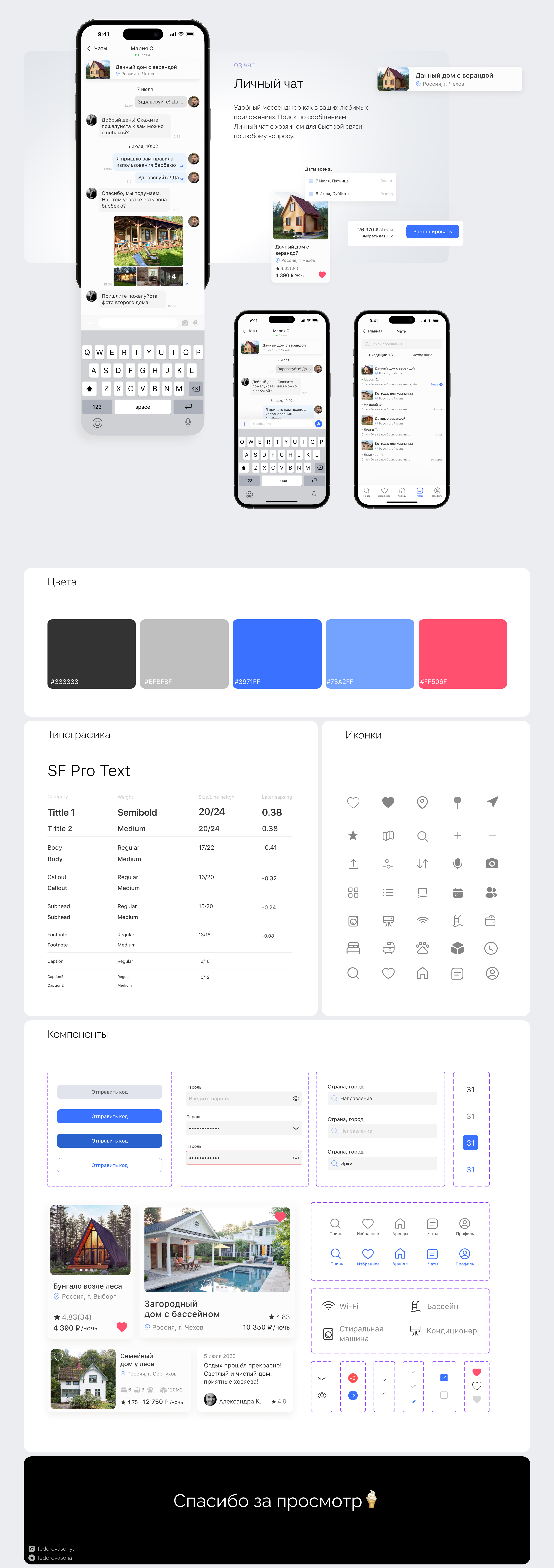 Home rental Mobile App — Изображение №4 — Интерфейсы на Dprofile