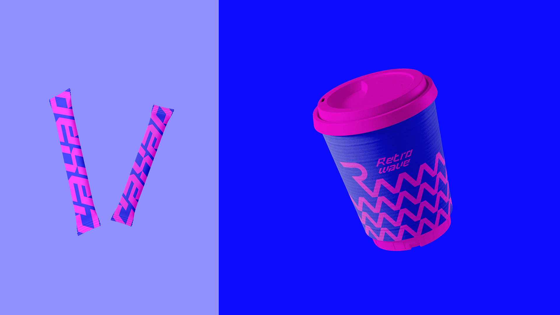 Фирменный стиль бара Retrowave — Изображение №17 — Брендинг, Графика на Dprofile