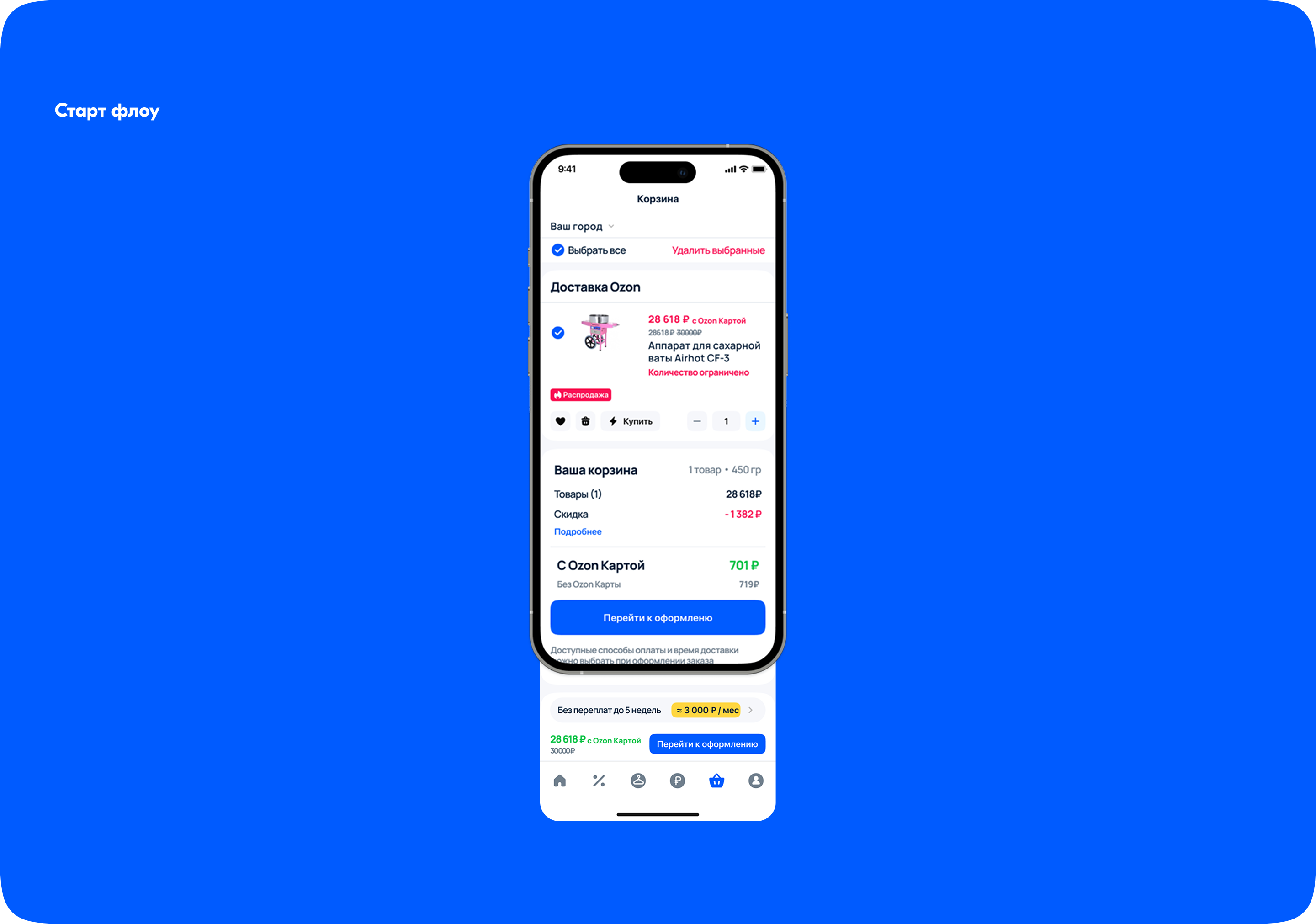 Ozon mobile app. Продуктовый кейс — Изображение №7 — Интерфейсы на Dprofile