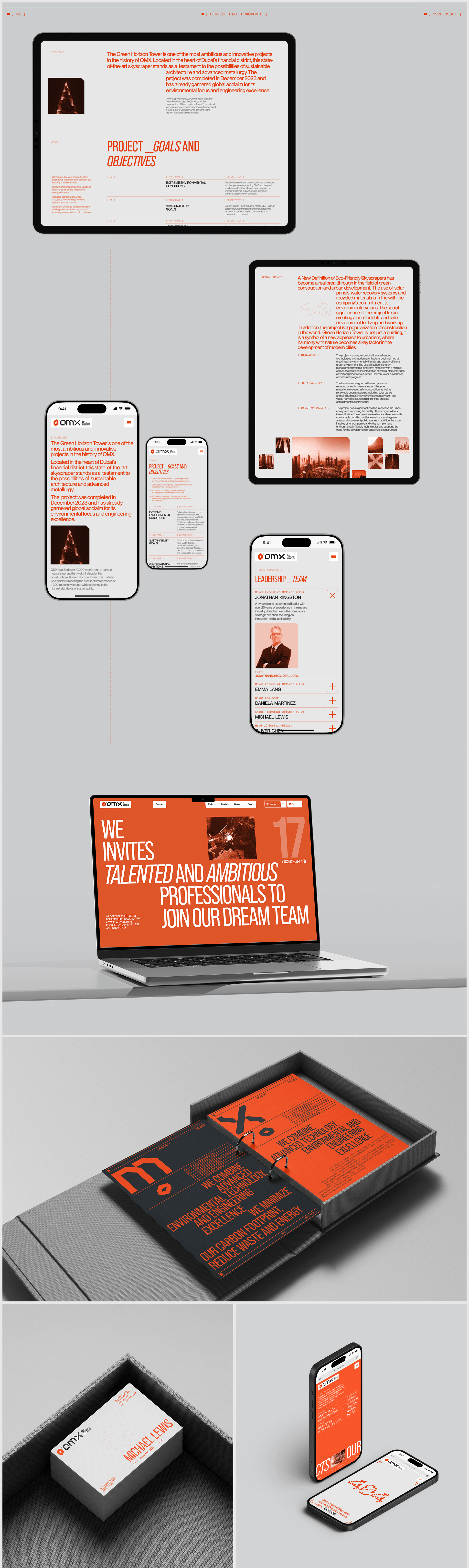 OMX | Web & Branding — Изображение №6 — Интерфейсы, Брендинг на Dprofile