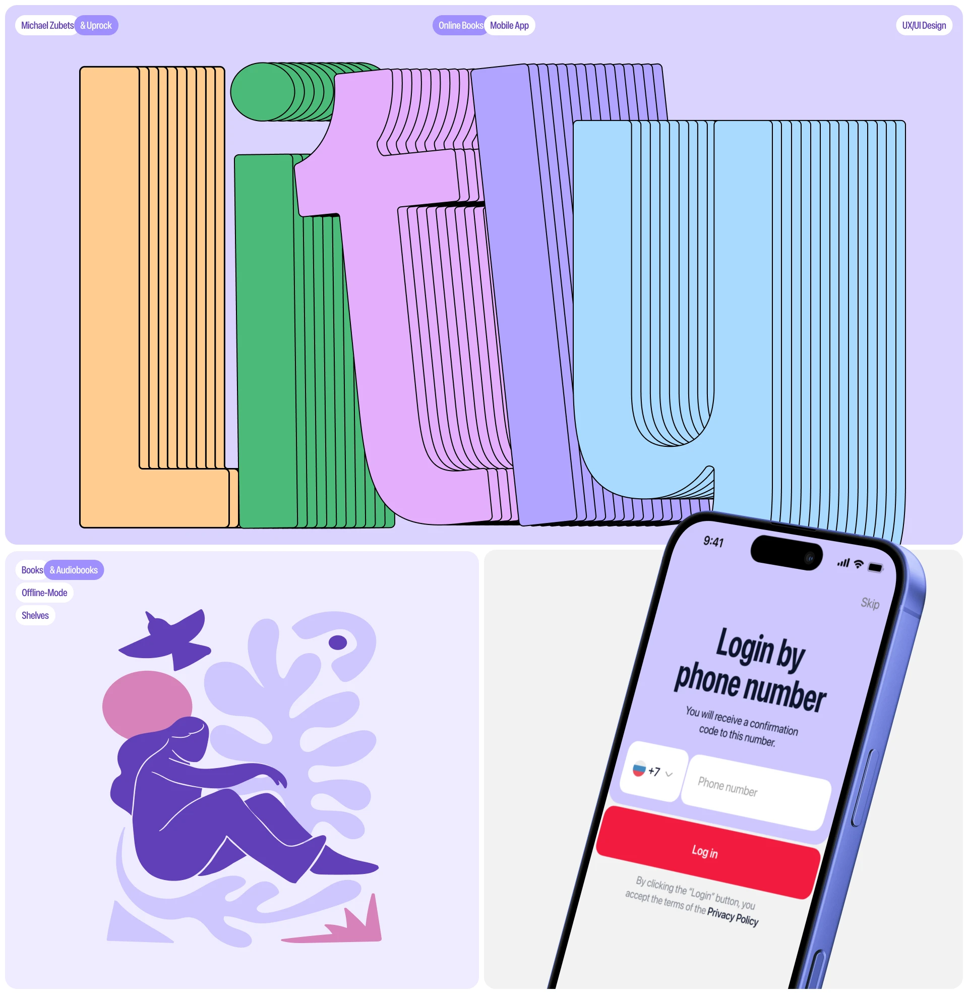 Litly | Mobile App — Изображение №1 — Интерфейсы на Dprofile