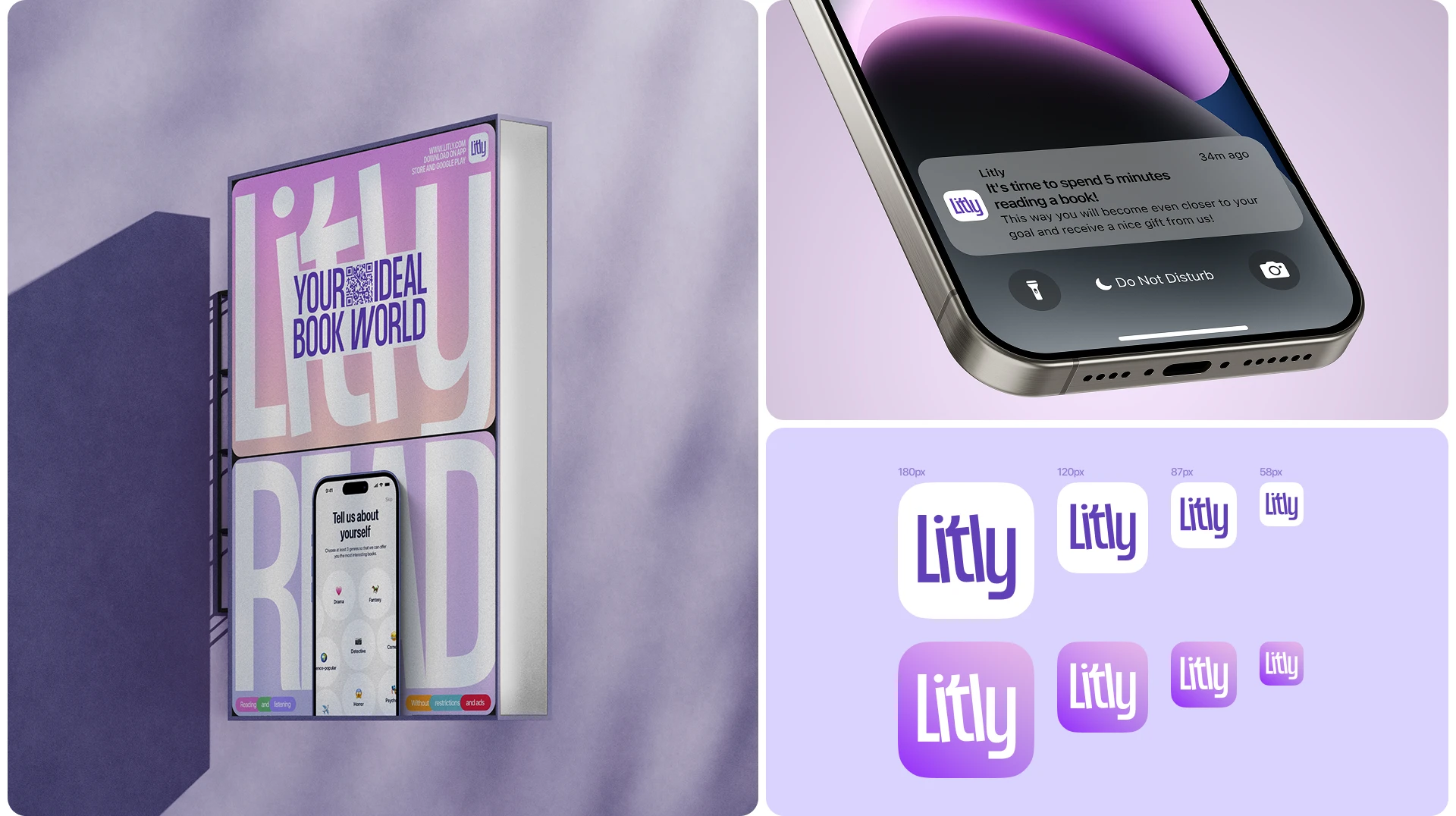 Litly | Mobile App — Изображение №3 — Интерфейсы на Dprofile