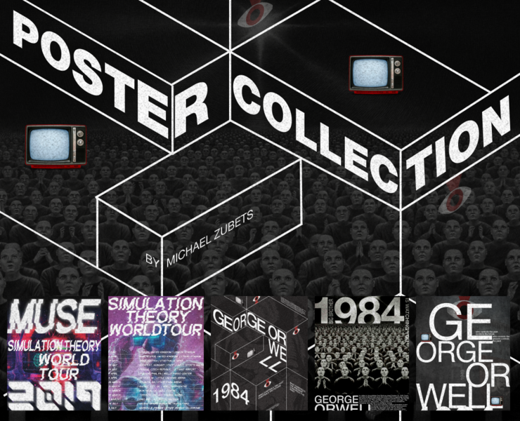 Poster Collection Muse and Dystopia — Графика на Dprofile