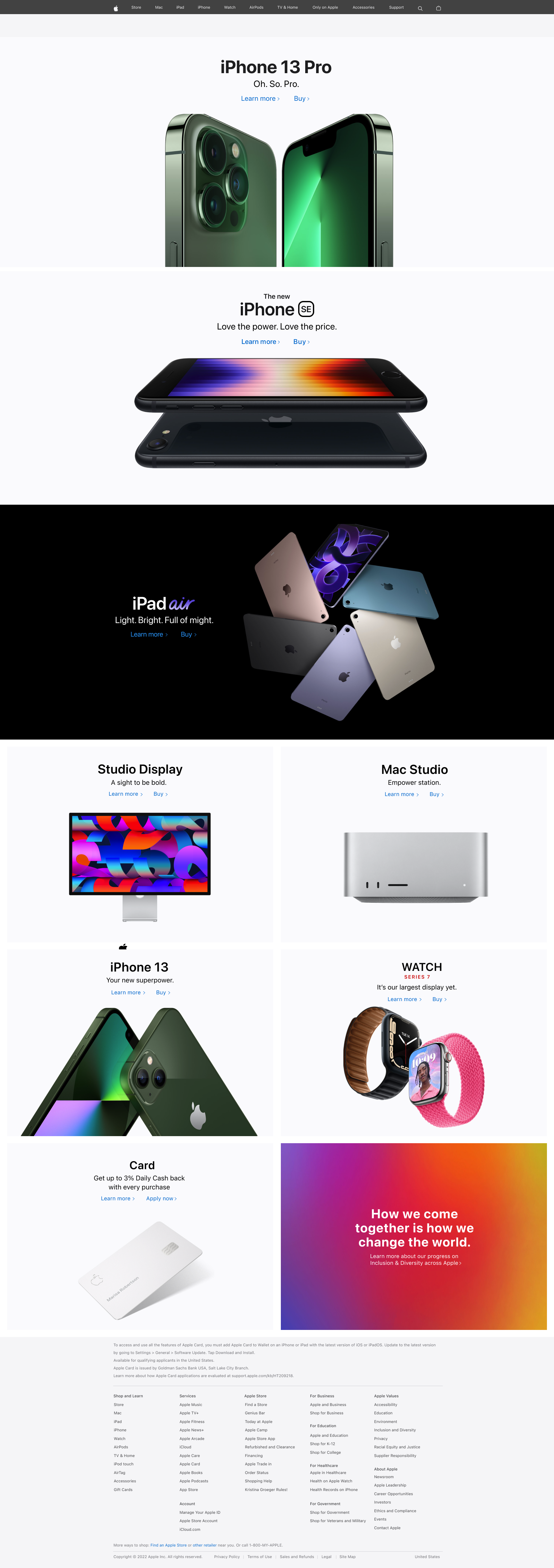 Дизайн сайта Apple shop — Изображение №1 — Интерфейсы, Графика на Dprofile