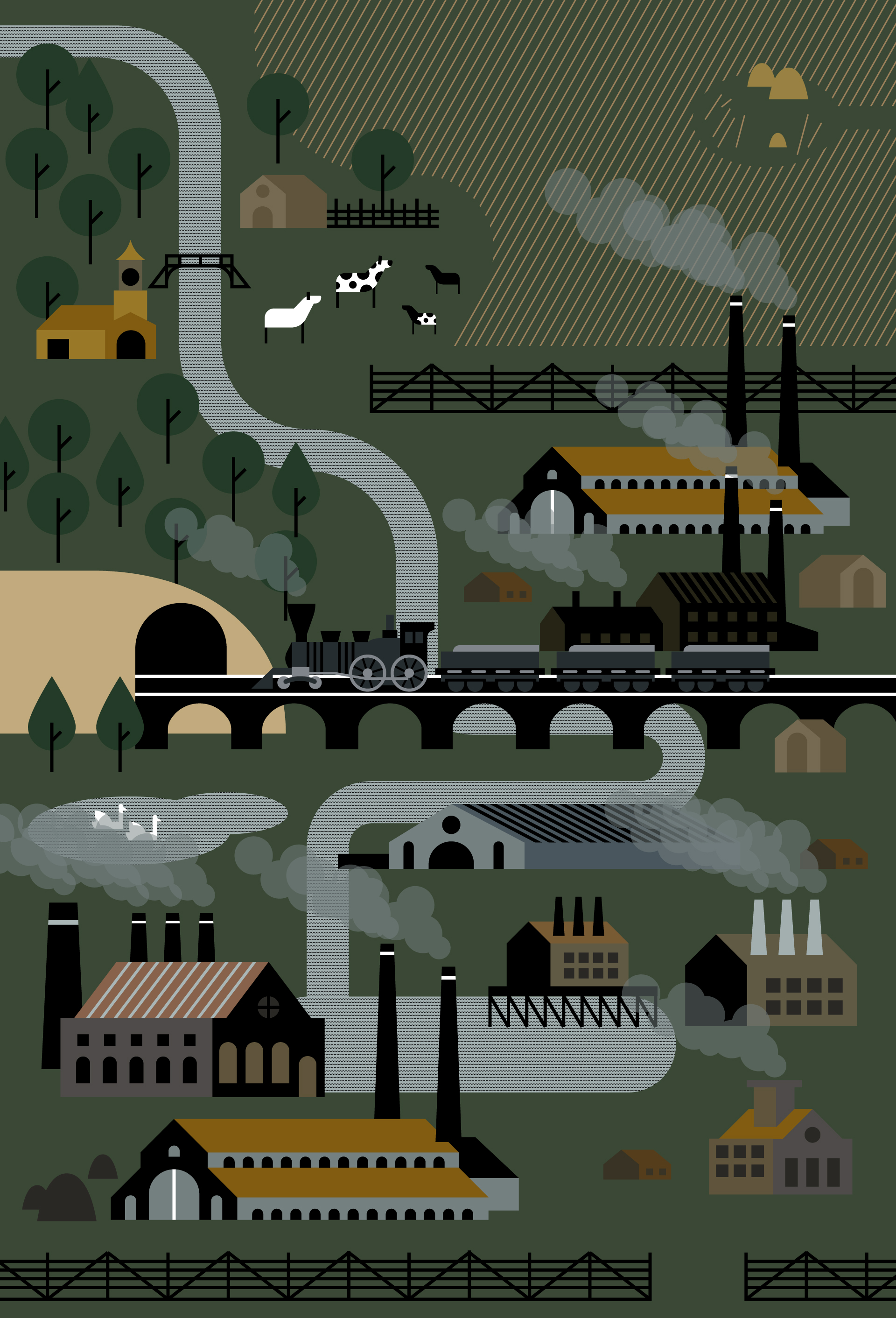 Промышленная революция в Англии — Изображение №5 — Иллюстрация, Графика на Dprofile