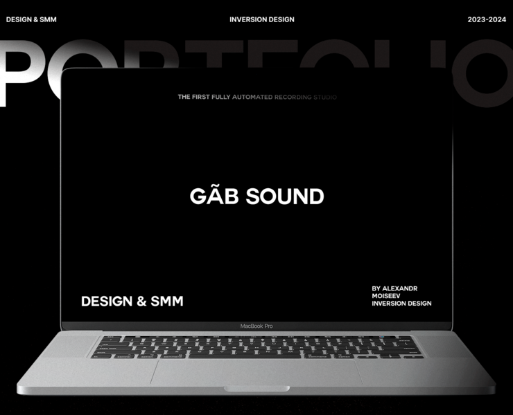 GAB SOUND | Сайт студии звукозаписи на Dprofile