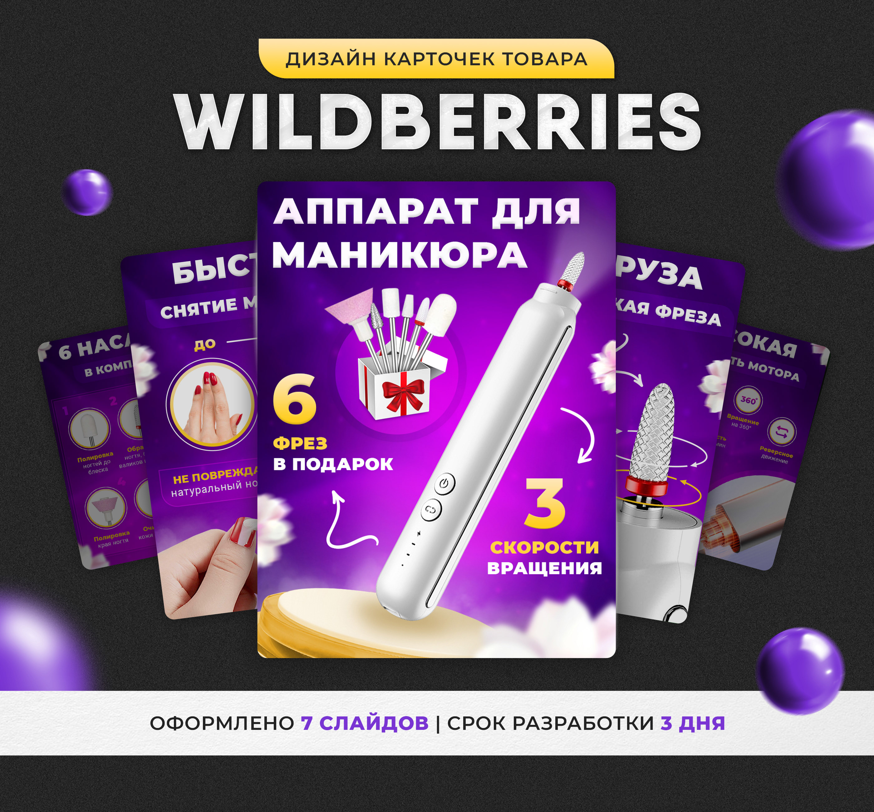 Дизайн карточки товара Wildberries | Инфографика — Изображение №1 — Графика, Маркетинг, Интерфейсы на Dprofile