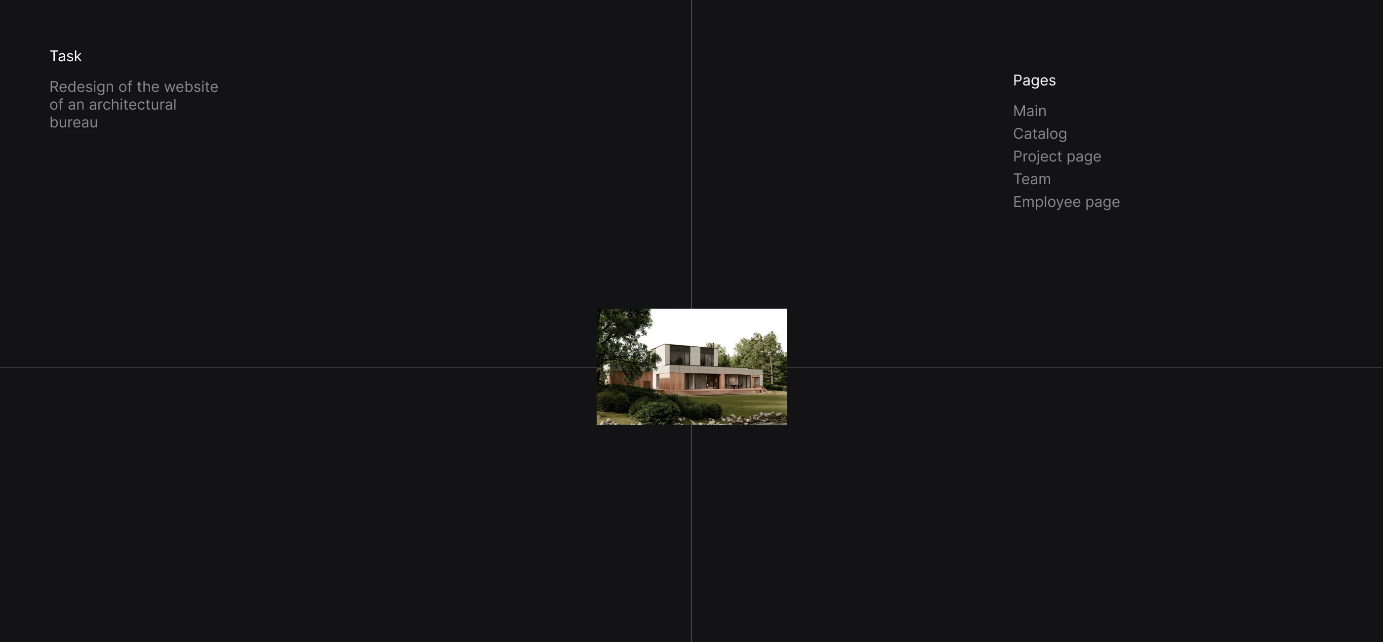 Website of the architectural bureau — Изображение №1 — Интерфейсы на Dprofile