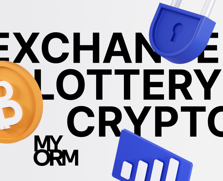 MyORM — cryptocurrencym, lottery, btc, eth, обменник крипто — Интерфейсы, Иллюстрация на Dprofile