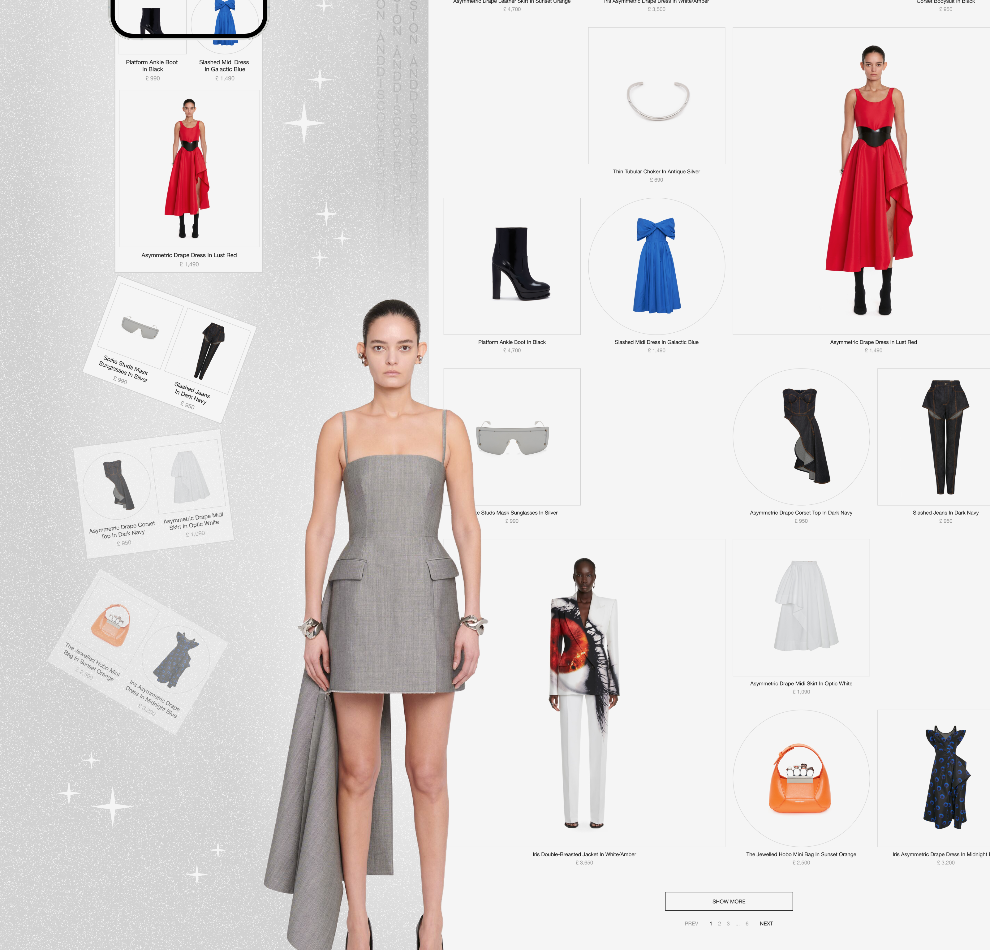 Alexander McQueen | E-commerce Redesign — Изображение №4 — Интерфейсы на Dprofile