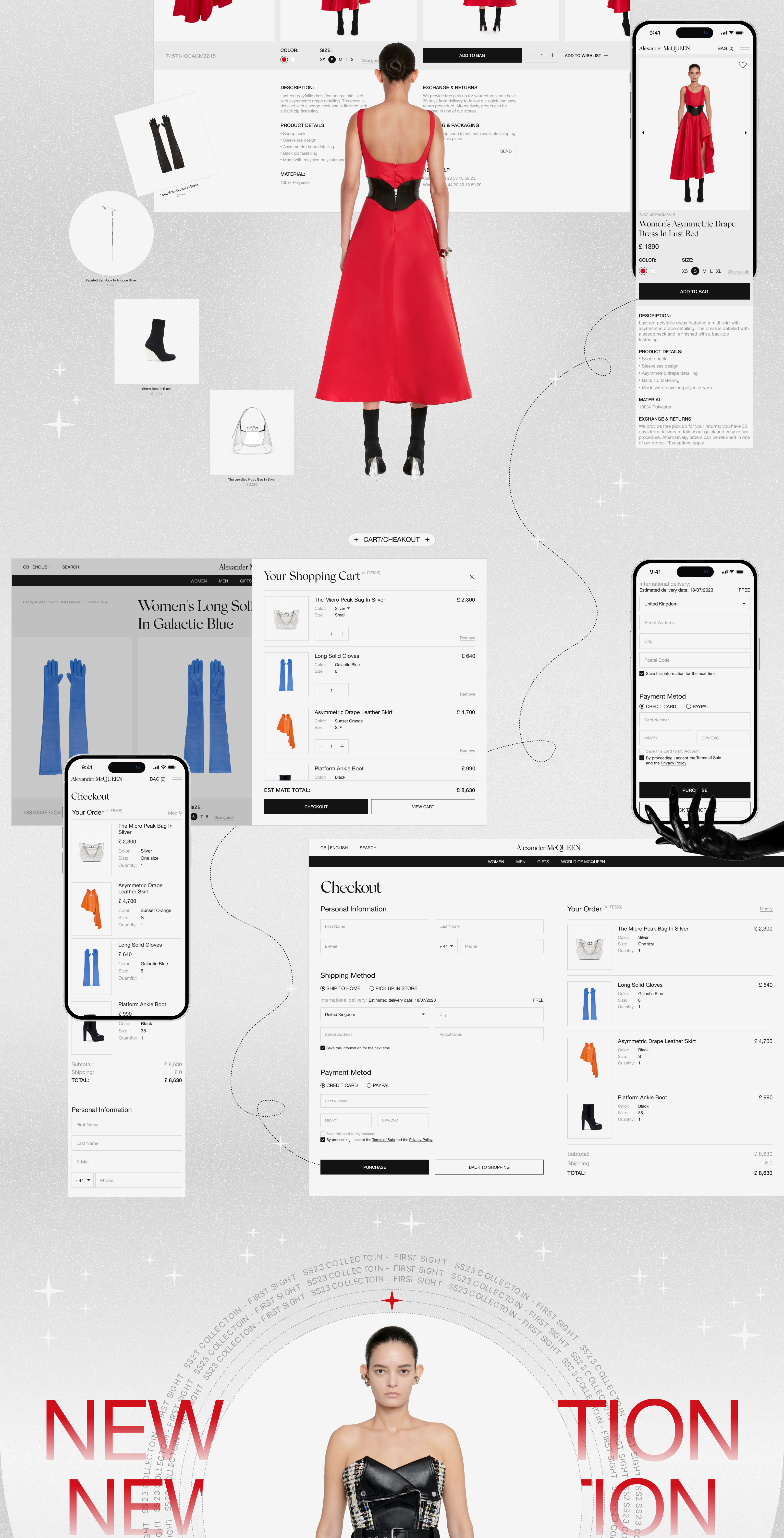 Alexander McQueen | E-commerce Redesign — Изображение №6 — Интерфейсы на Dprofile