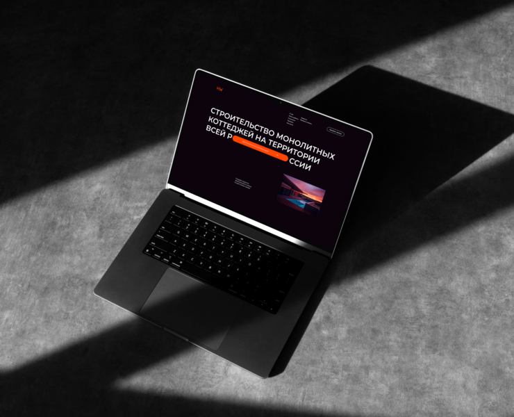 Дизайн сайта для строительной компании — Интерфейсы на Dprofile