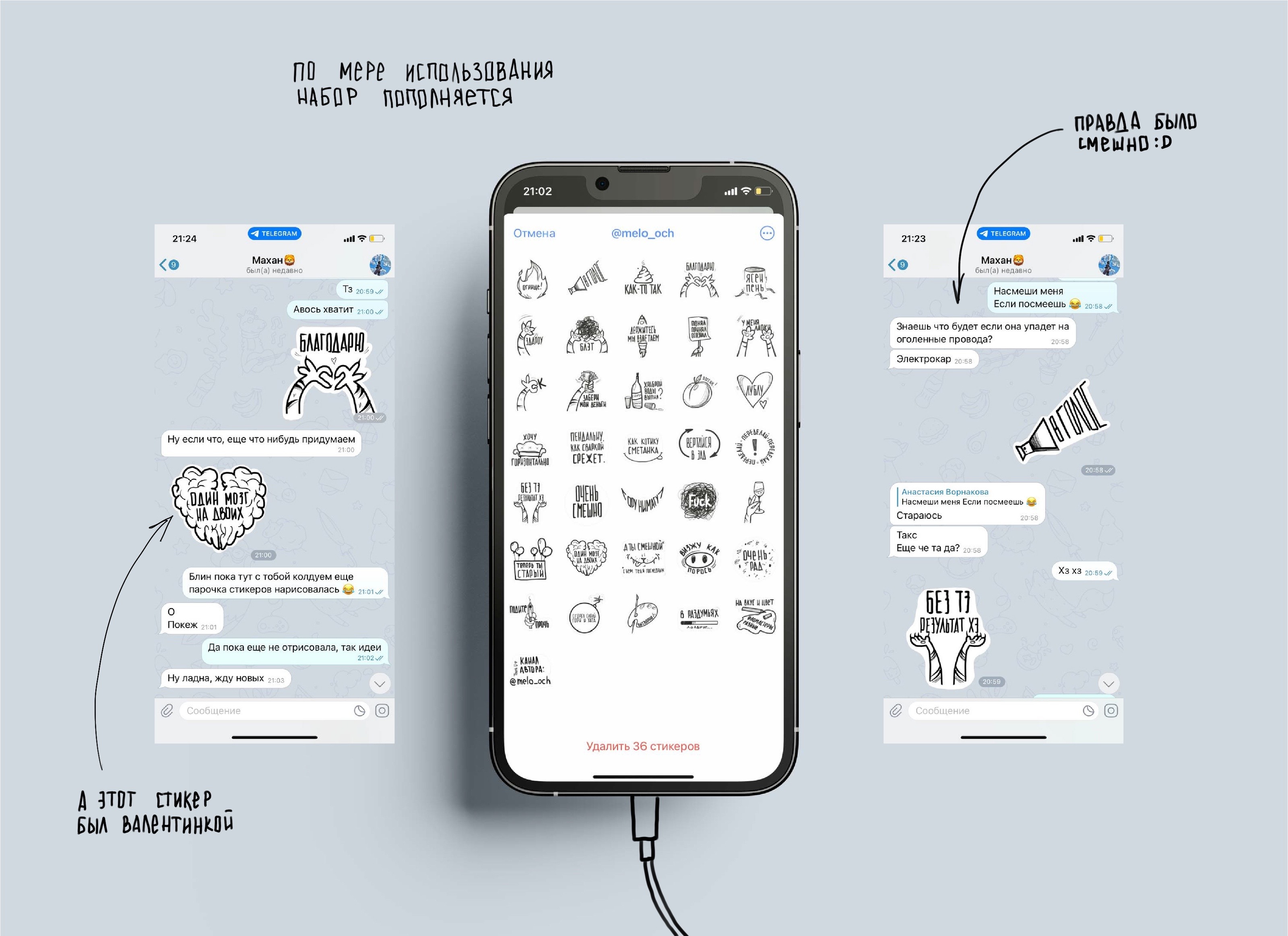 Стикерпак для Telegram — Изображение №7 — Графика на Dprofile