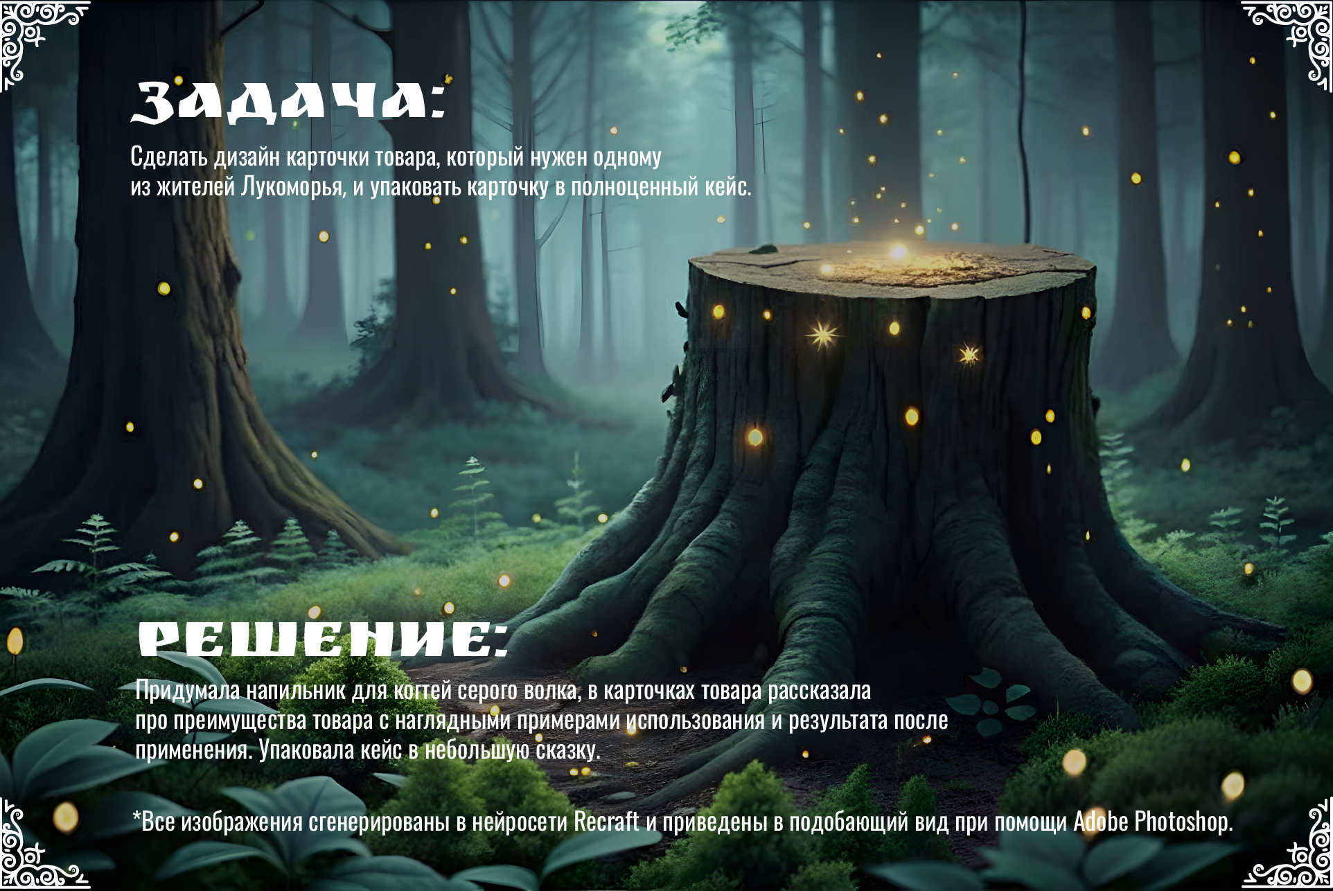 Сказочные карточки товара — Изображение №1 — Графика, Маркетинг на Dprofile