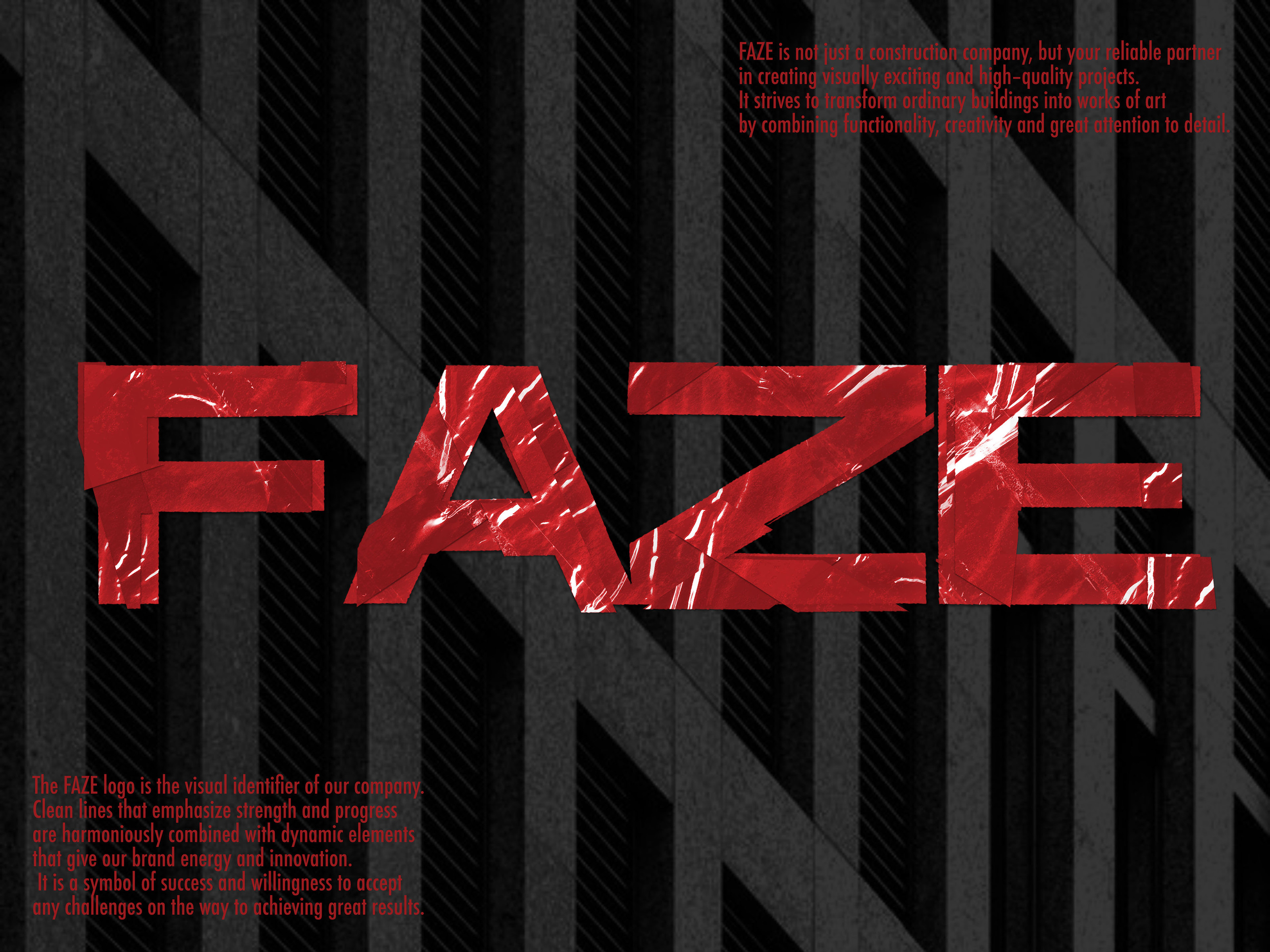 FAZE - IDENTY — Изображение №6 — Брендинг на Dprofile