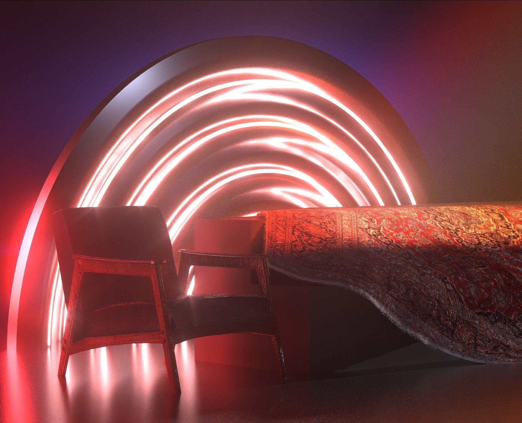Бабушкин ковёр — 3D, Анимация на Dprofile