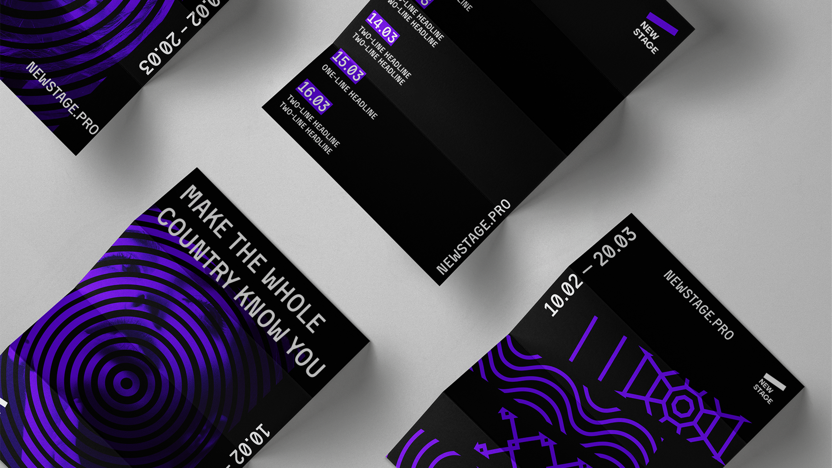 NEW STAGE — EXPRESS YOURSELF — Изображение №4 — Брендинг, Анимация на Dprofile