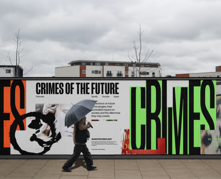 Crimes of the Future | Brand Identity — Брендинг, Графика на Dprofile