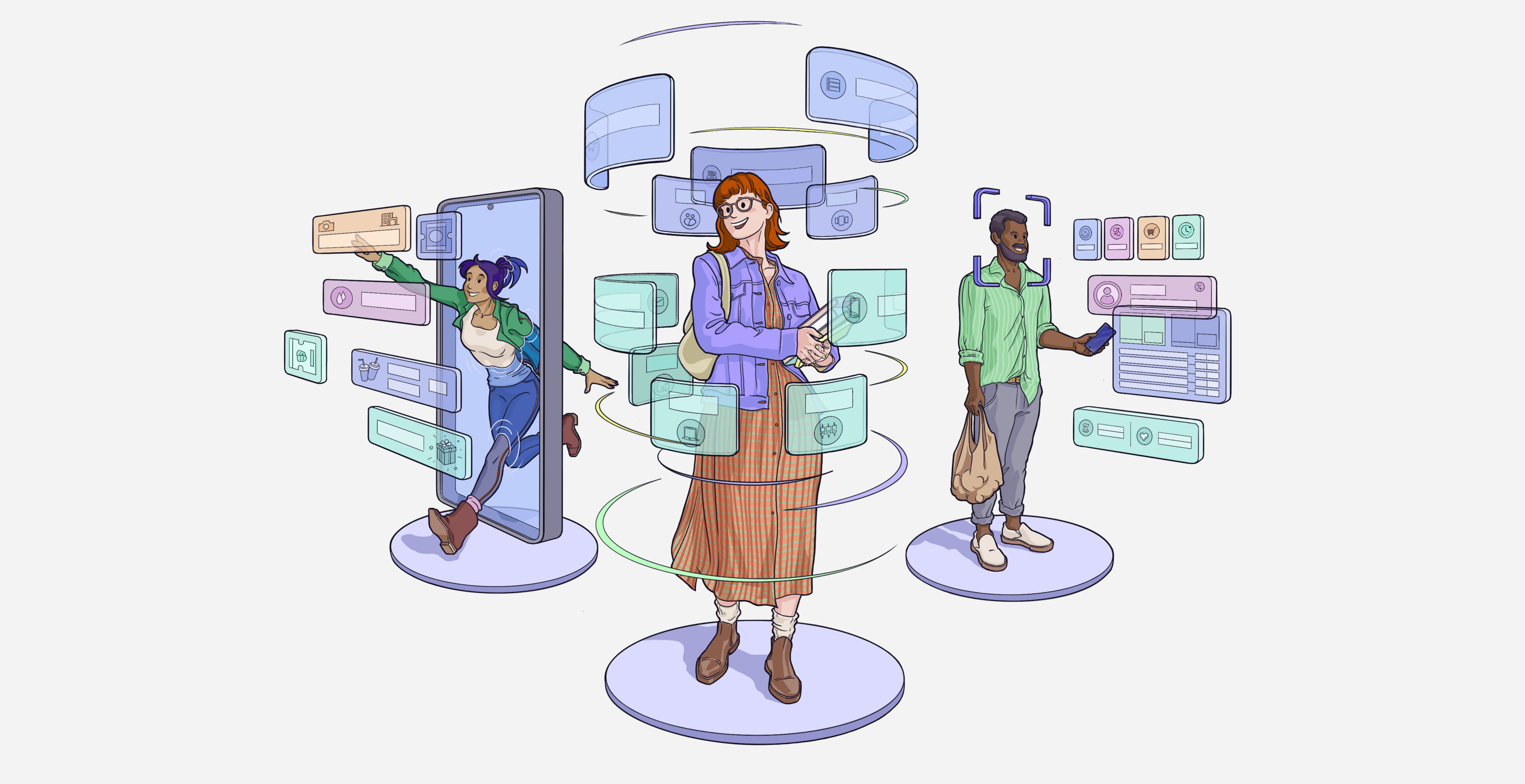 Megainsight | Website & Illustration — Изображение №8 — Интерфейсы, Иллюстрация на Dprofile