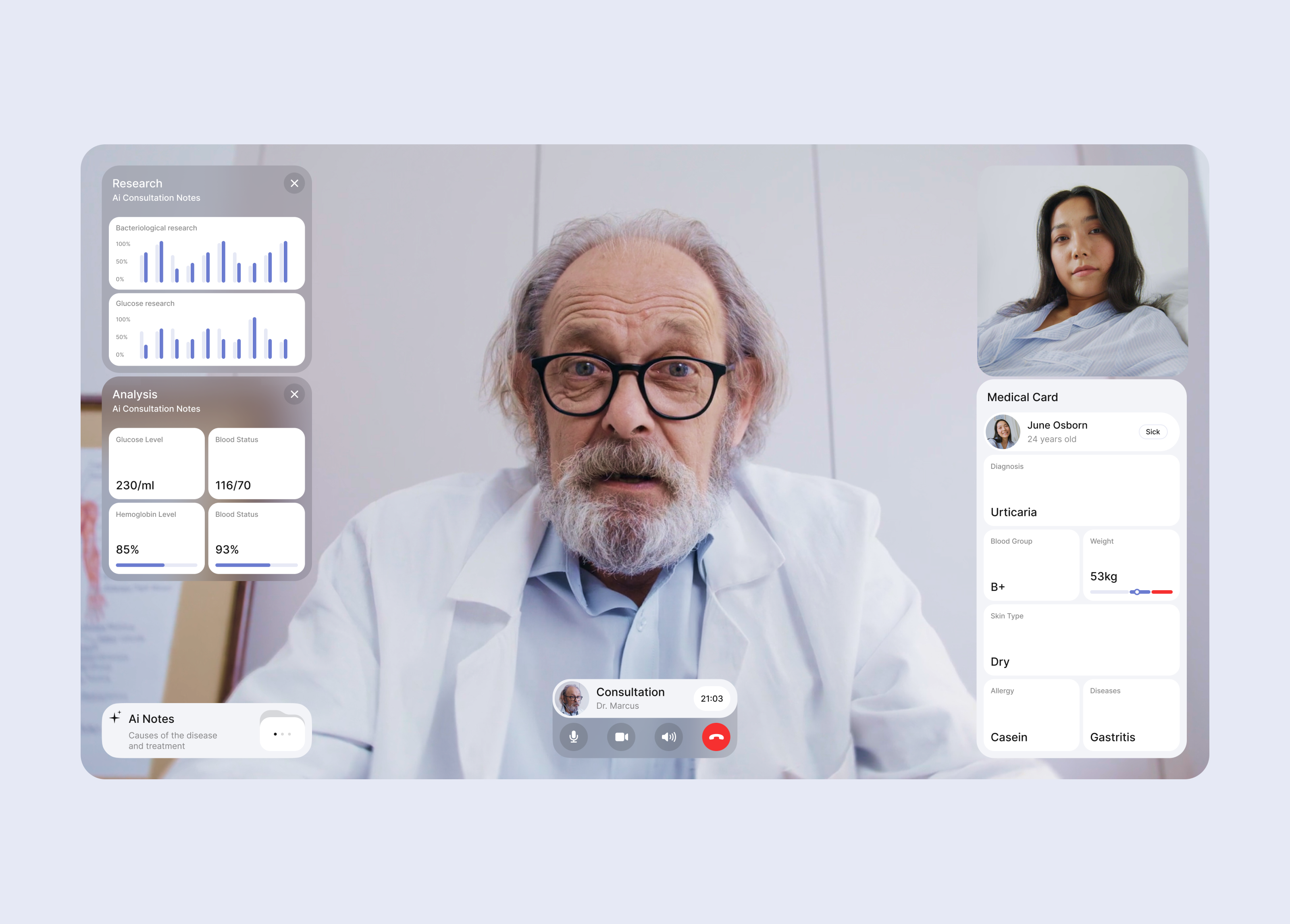 SkinCare | Medical concept — Изображение №4 — Интерфейсы на Dprofile