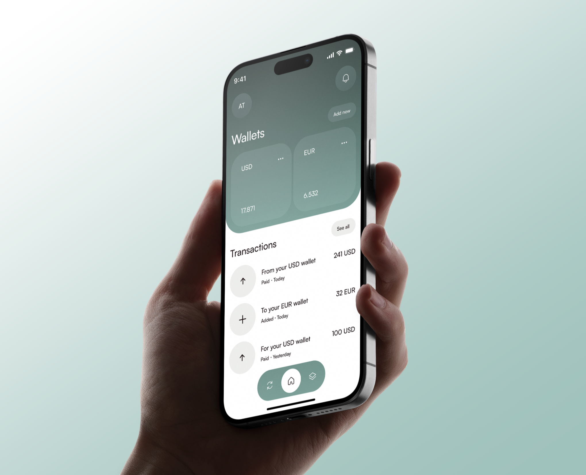 Wallto — Интерфейсы, Графика на Dprofile