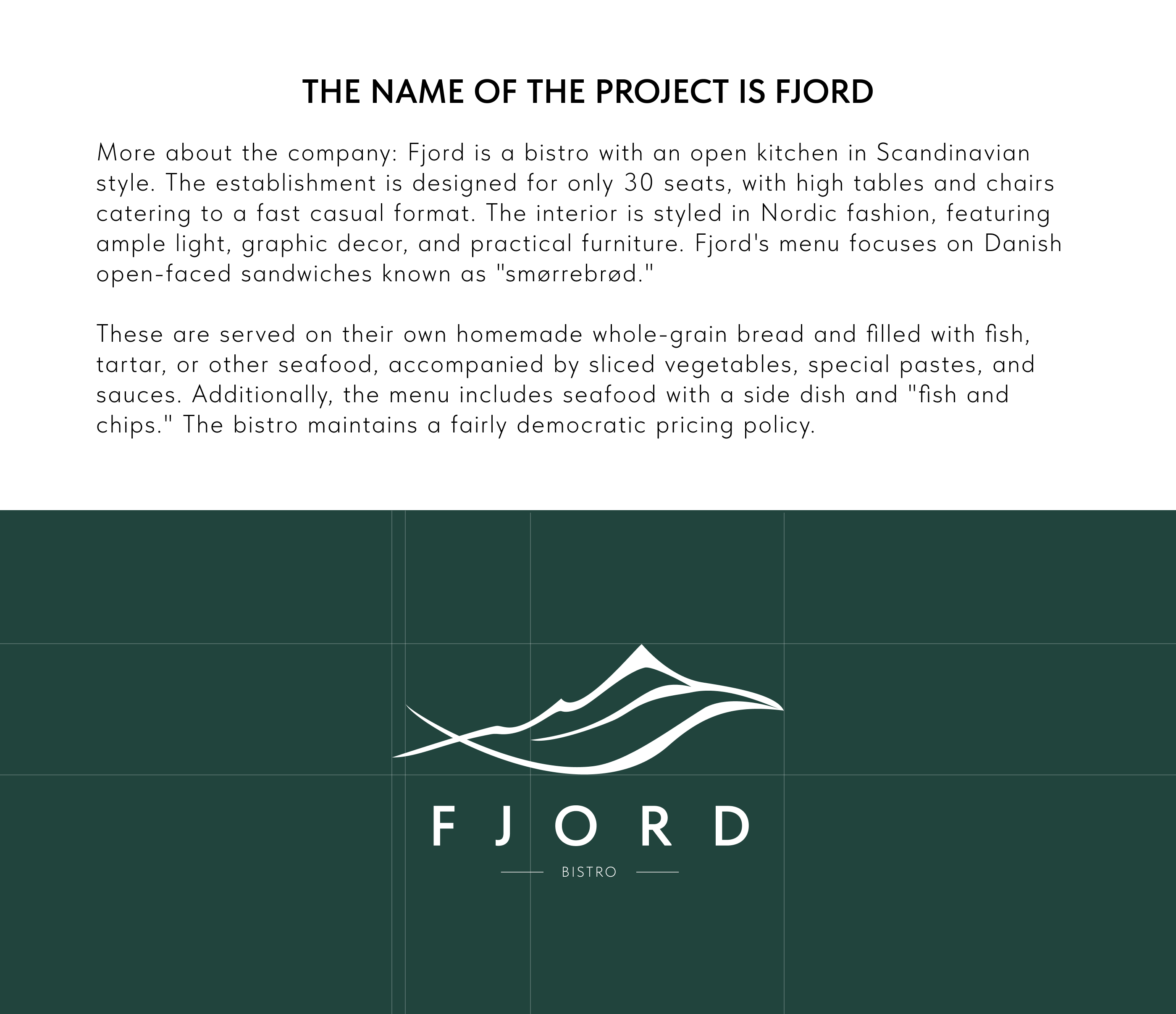 Брендинг для ресторана скандинавской кухни Fjord — Изображение №2 — Брендинг на Dprofile