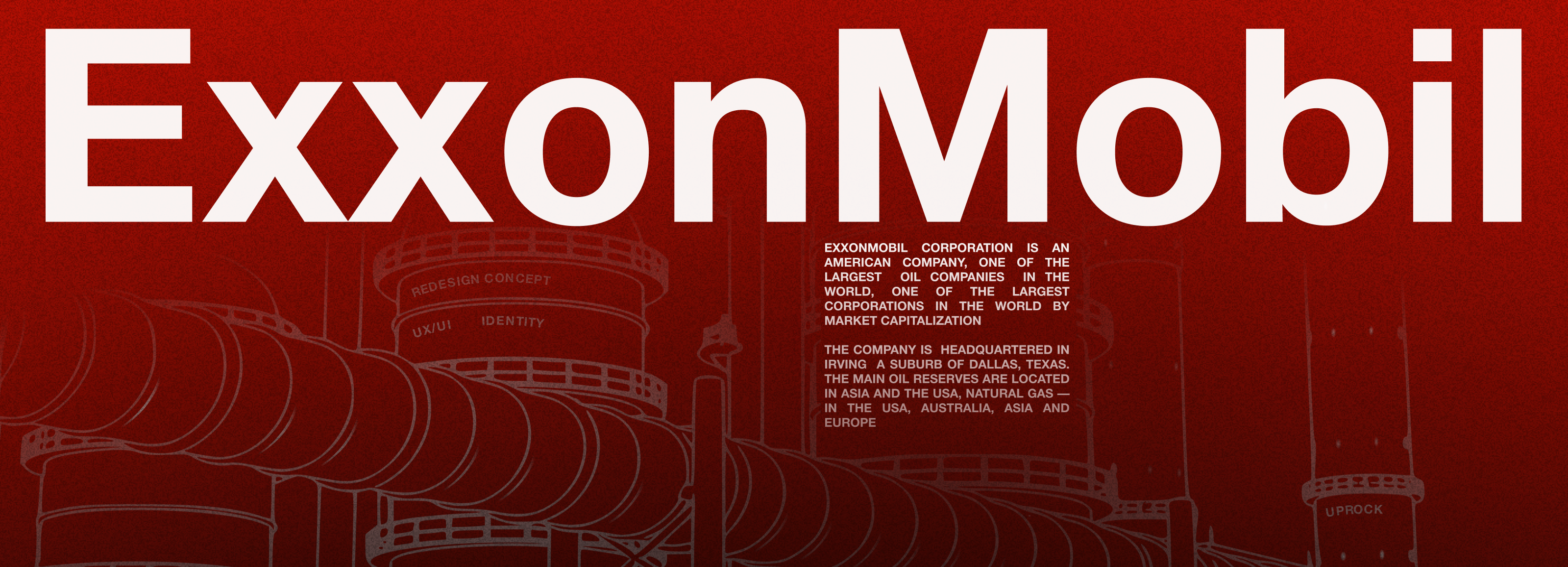 ExxonMobil | Corporate website redesign — Изображение №1 — Интерфейсы, Брендинг на Dprofile