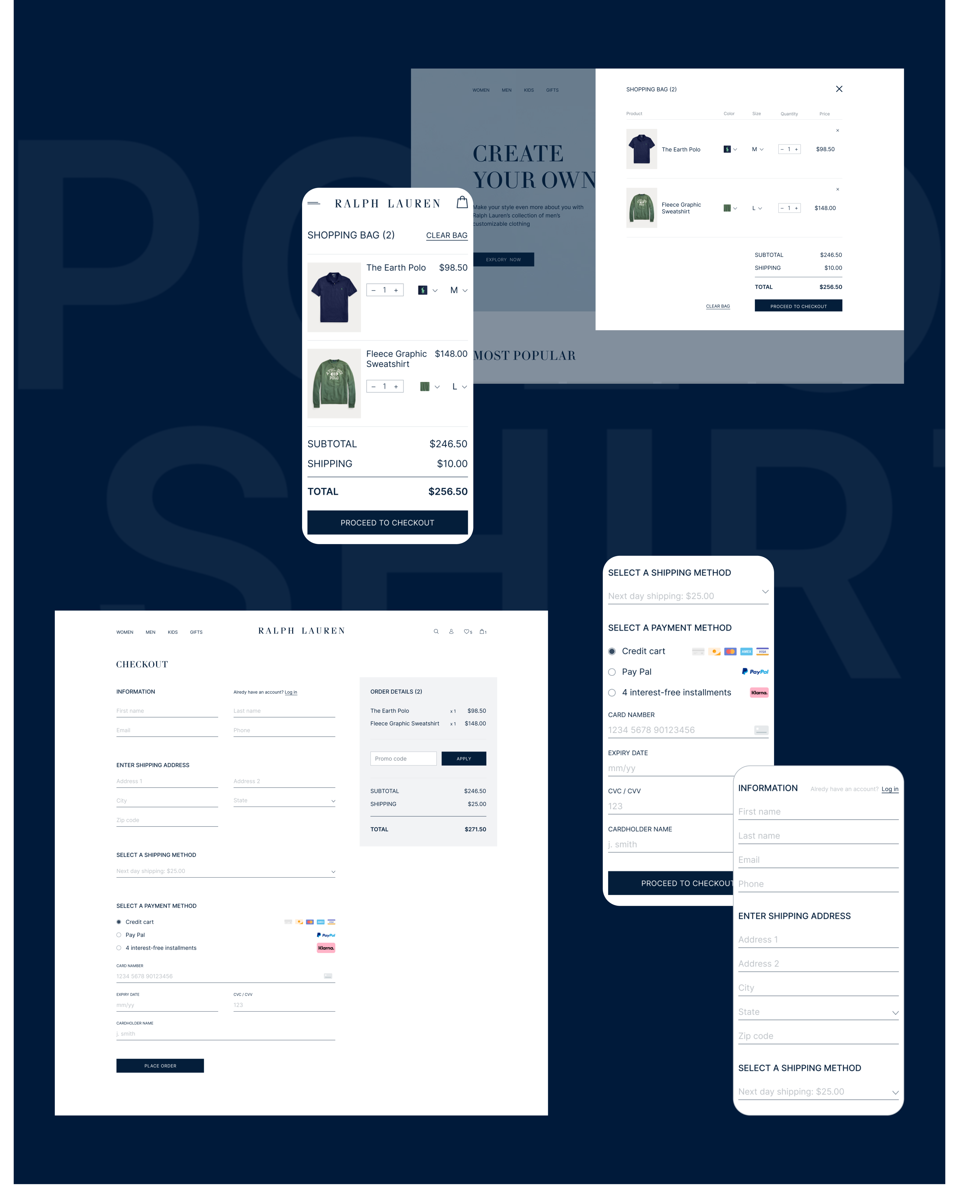 RALPH LAUREN Redesign E-commerce — Изображение №8 — Интерфейсы, Брендинг на Dprofile